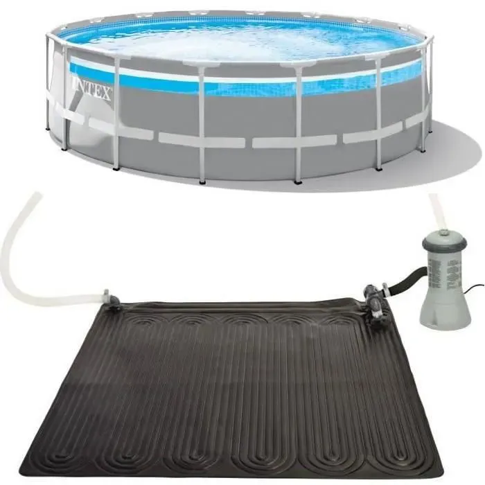Kit piscine tubulaire clearview &oslash; 4,88 x 1,22m et Nettoyeur