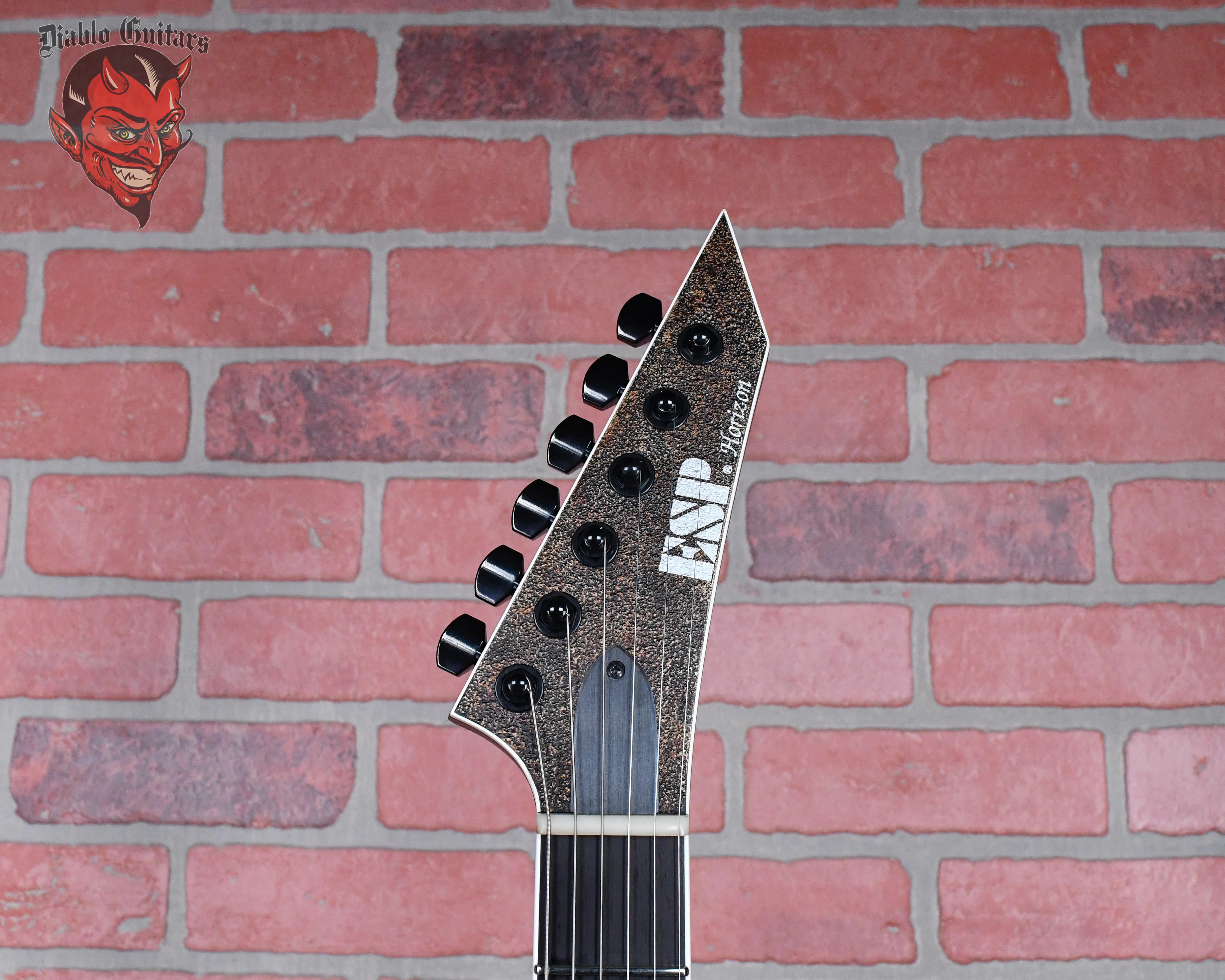 ESP Original Series Horizon II Custom Cast Metal Rusty Iron 2018 w/OHSC