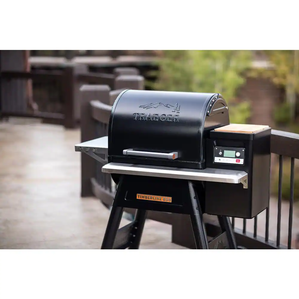 Timberline 850 Wifi Pellet Grill and Smoker in Black