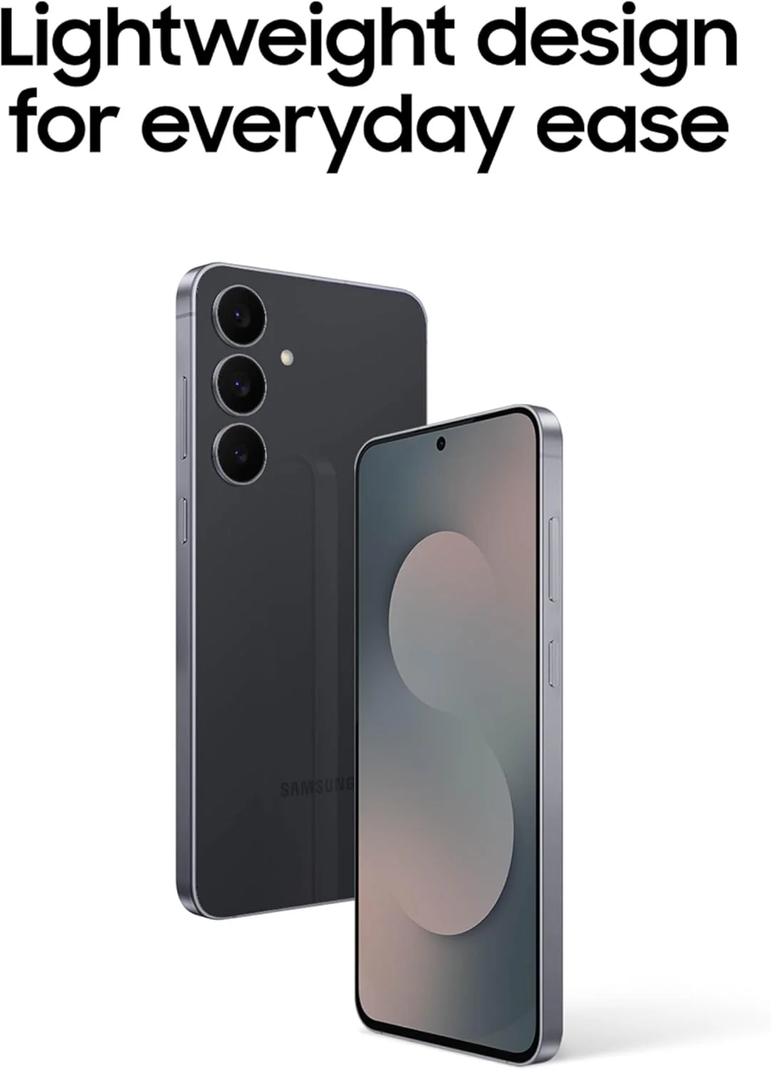 SAMSUNG Galaxy S25 FE Cell Phone (2025), 128GB AI Smartphone, Unlocked Android, Large Display, 4900mAh Battery, High Res-Camera, AI Photo Edits, Durable, US 1 Yr Warranty, JetBlack