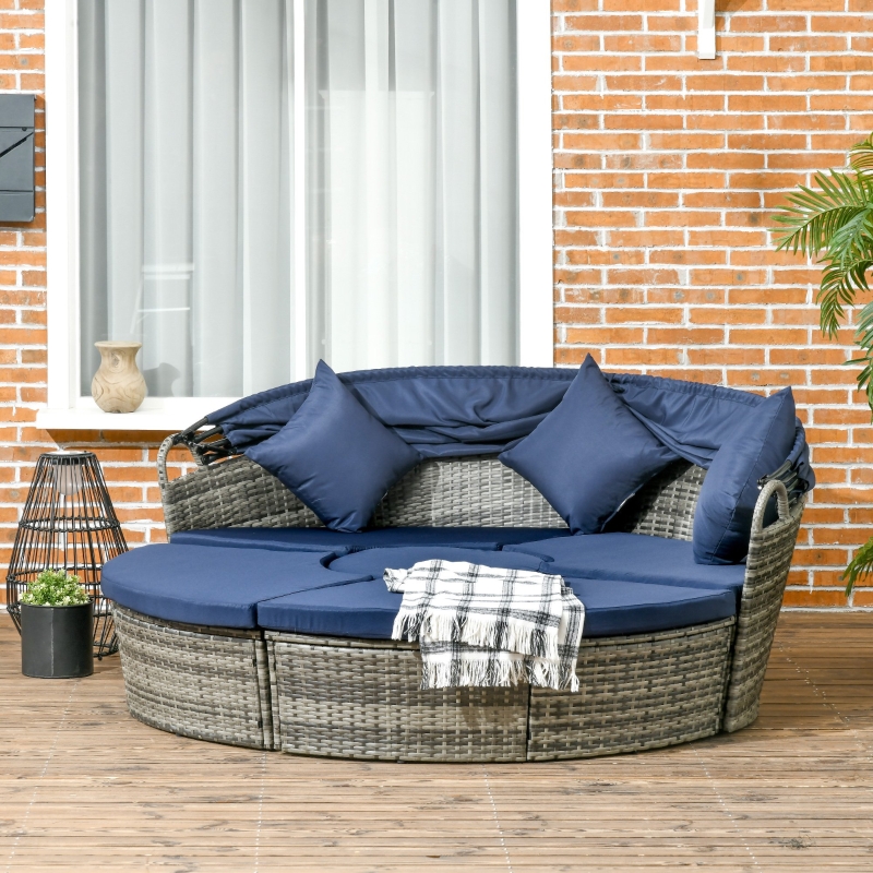 Lounge shell sun island outdoor weatherproof