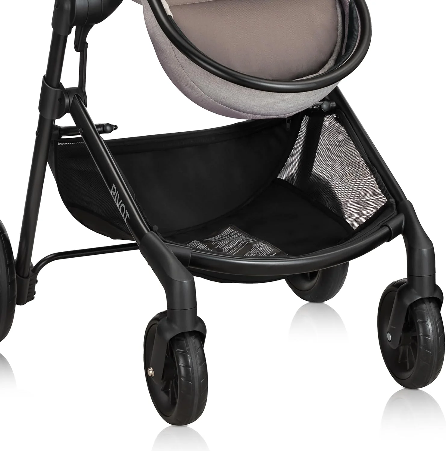 Evenflo Pivot Modular Travel System with LiteMax Infant Car Seat - Desert Tan