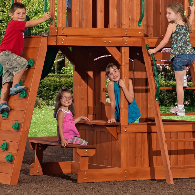 Monterey Wooden Swing Set