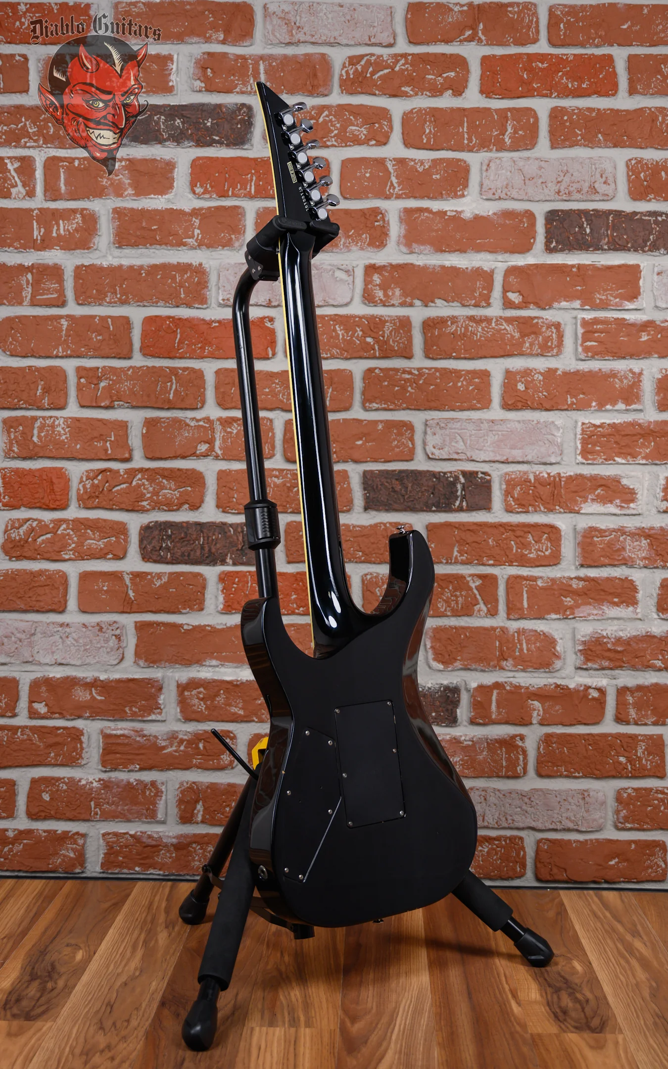 ESP M-1 Custom Pre Lawsuit Headstock Black 1987 w/OHSC