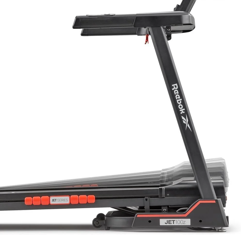 Reebok Jet 100Z Treadmill with Incline, Foldable, Bluetooth, Walking or Running, 2.0 HP, 11 MPH, 242 lb. Capacity