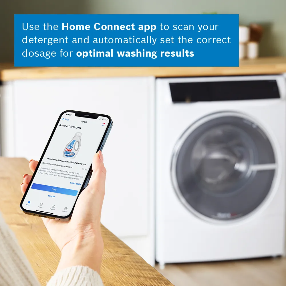 BOSCH WNC25410GB Series 8 Washer dryer 10.5/6 kg 1400 rpm