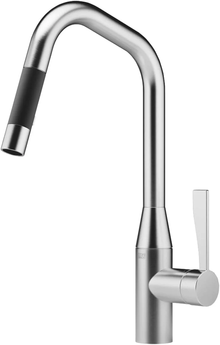 Dornbracht Single Lever Mixer Pull-Down with Spray Function SYNC 33875895 Brushed Chrome