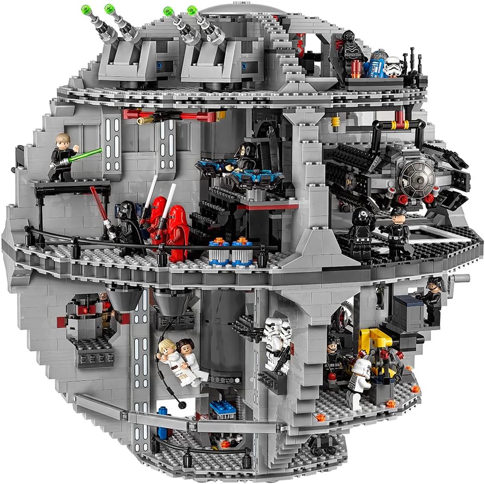 LEGO Star Wars Death Star 75159 Space Station Building Kit with Star Wars Minifigures for Kids and Adults (4016 Pieces)