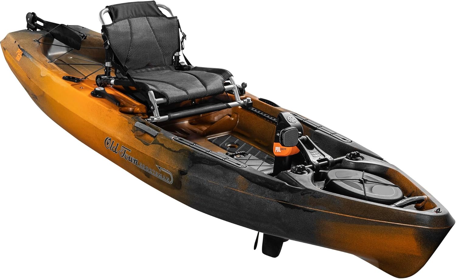 Old Town Sportsman PDL 106 Solo Angler Sit-on-Top Pedal Fishing Kayak, 10ft