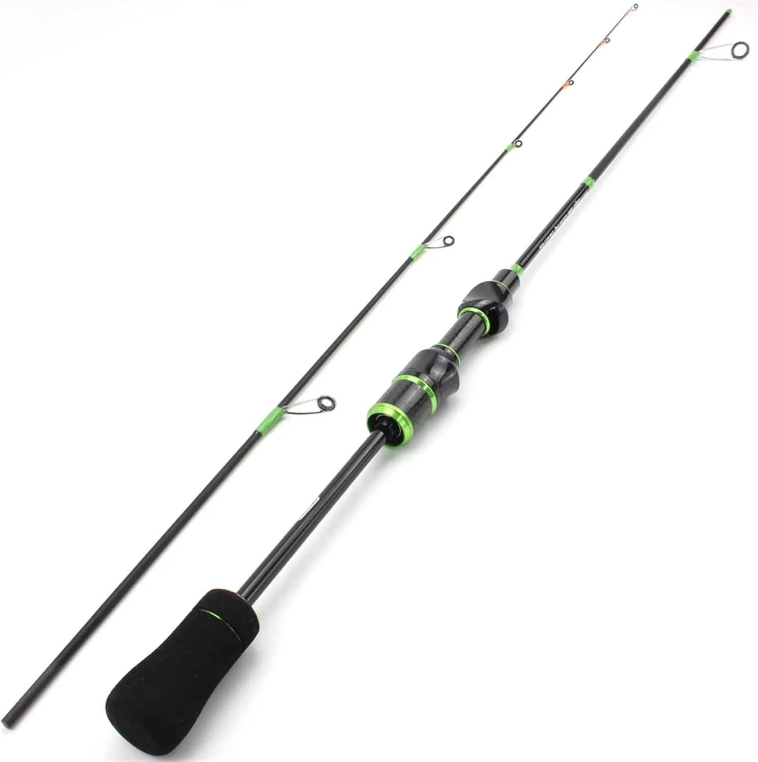 1.68M Lure Rod Solid Pole UL Carbon Spinning Fishing Rod Lure Rod Spinning Weight 2-8g Perch Rod Fishing Tackle