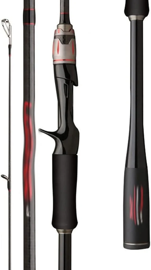 1.8m Fishing Rod Carbon Fiber Spinning/Casting Fishing Pole Lure Weight 3-15g Reservoir Pond River Fast Lure Fishing Rods