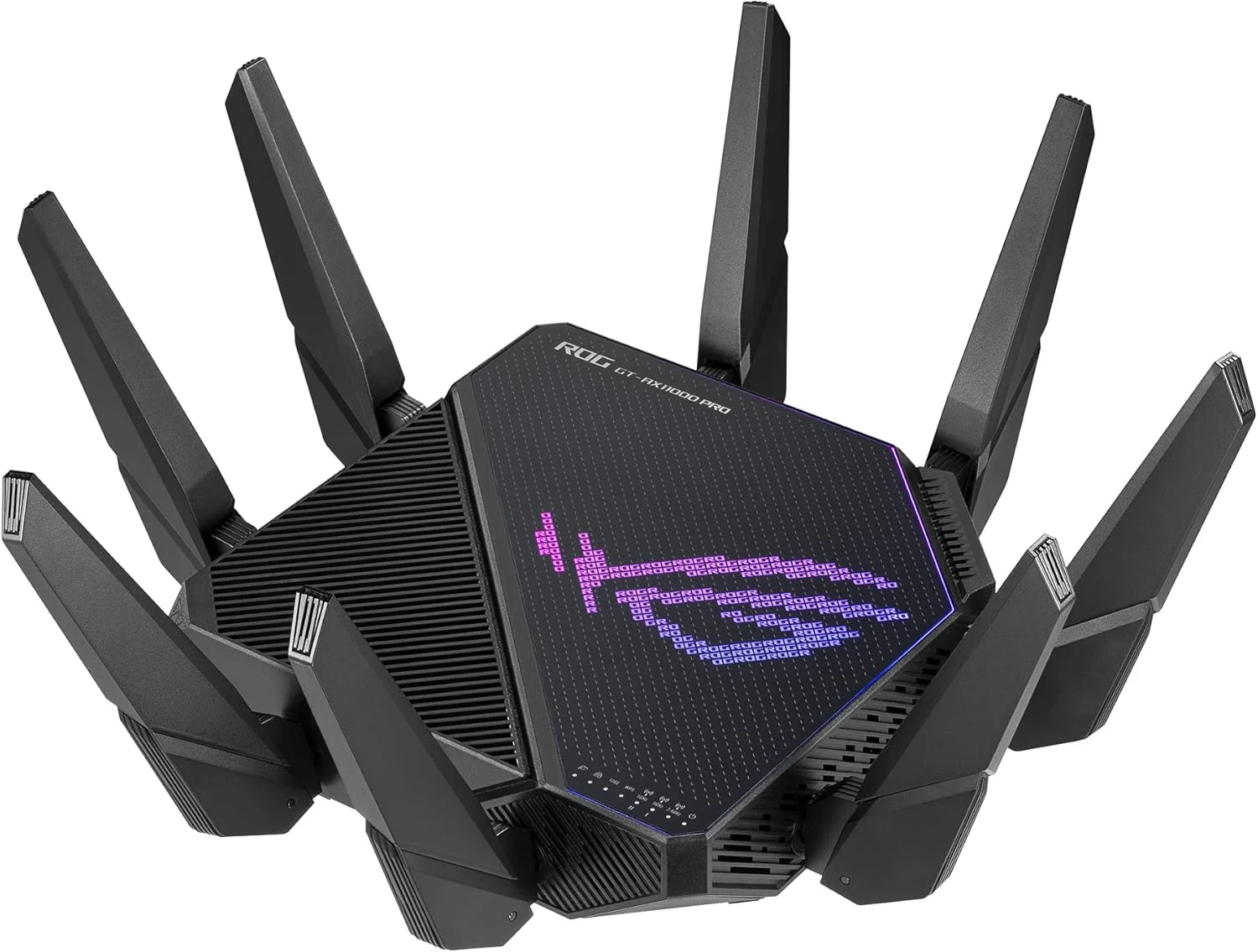 ASUS RT-BE96U BE19000 802.11BE Tri-Band Performance WiFi 7 Extendable Router with 6GHz Support, Dual 10G Port, 320Mhz, Lifetime Internet Security, MLO, Multi-RU Puncturing, AiMesh Support
