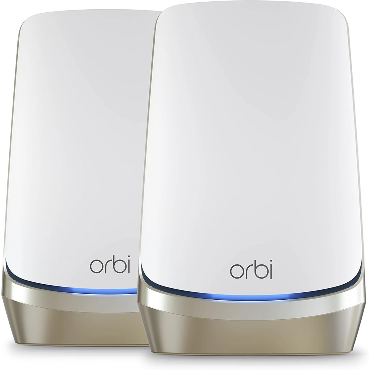 NETGEAR Orbi 870 Series Tri-Band WiFi 7 Mesh System (RBE873) - Router + 2 Satellite Extenders, Security Features, Up to 21 Gbps, Covers Up to 9,000 Sq. Ft., 150 Devices, 10 Gig Internet Port, BE21000