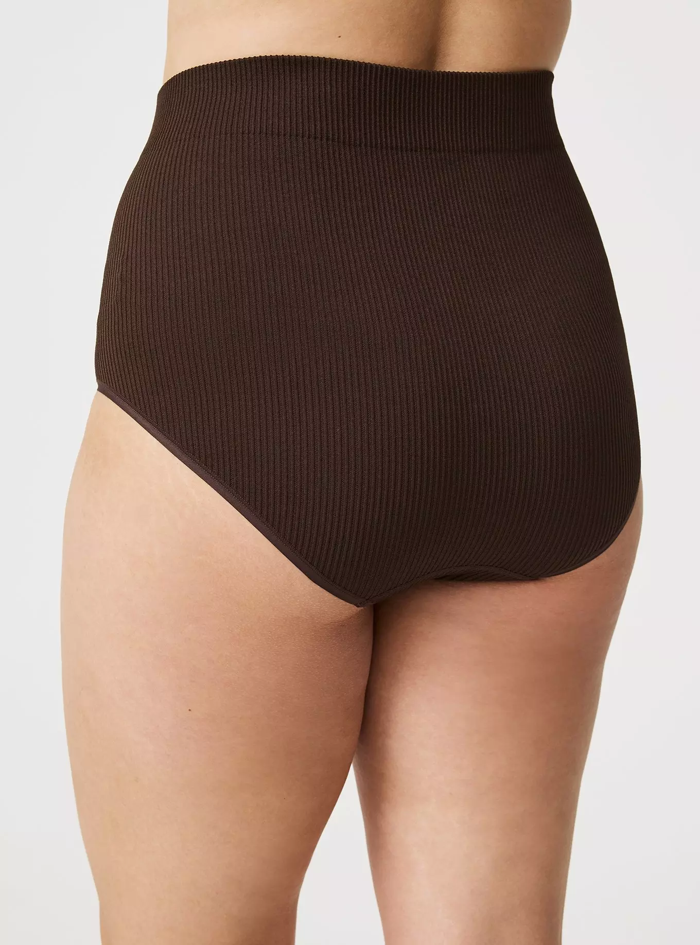 Seamless Rib High-Rise Brief Panty