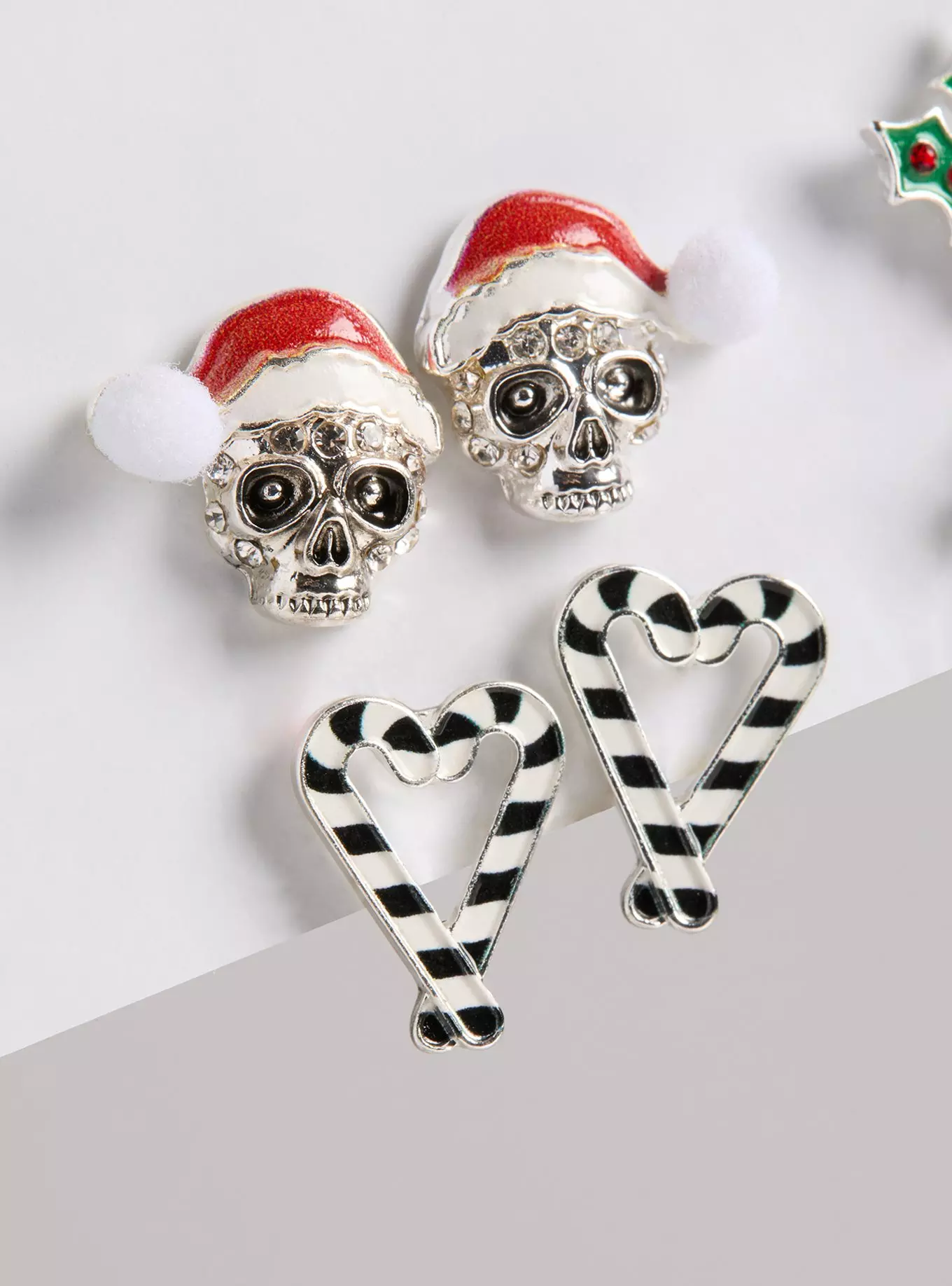 Dark Holiday Stud Earring Set