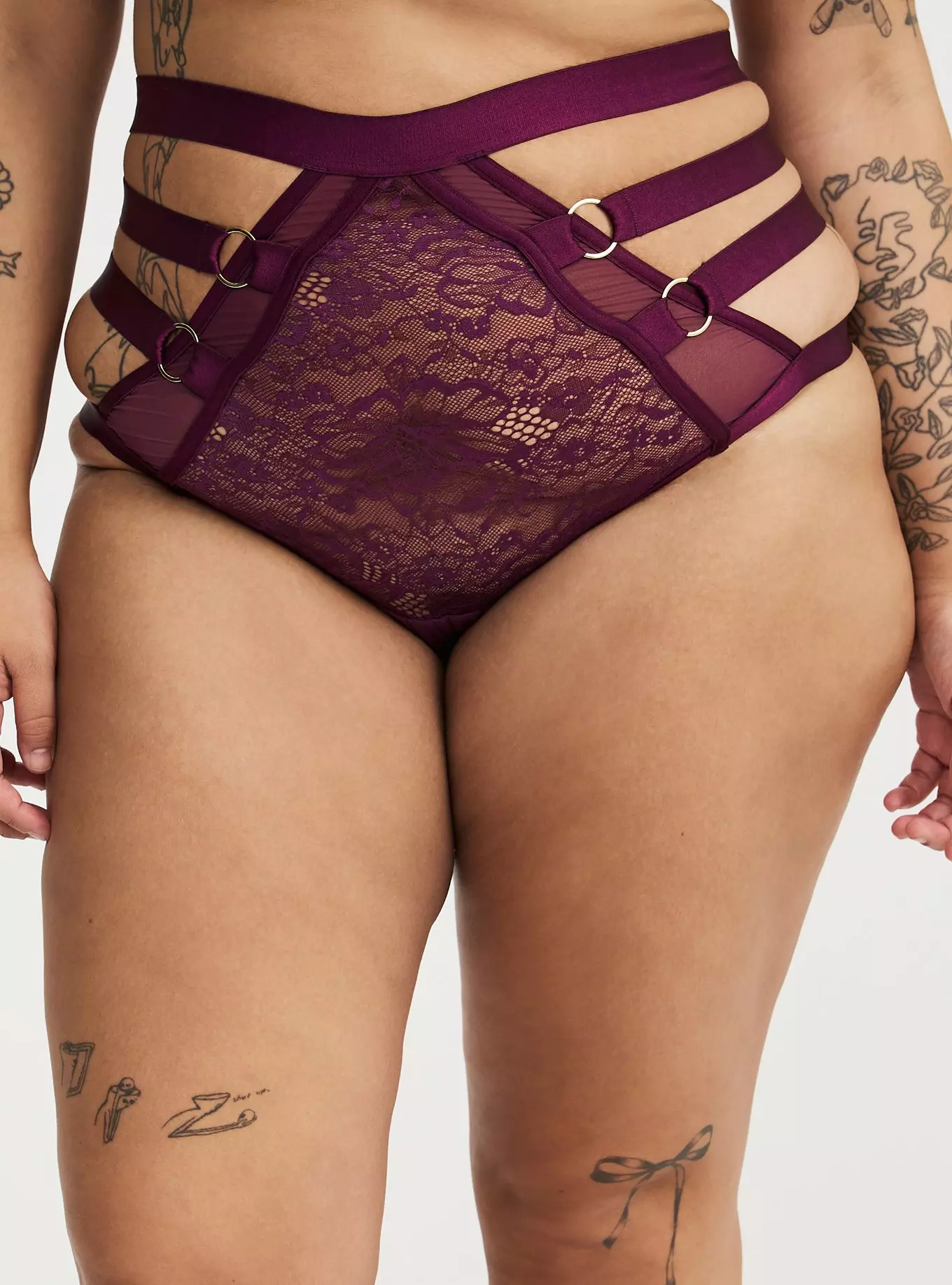 Strappy Vixen High-Waist Cheeky Panty