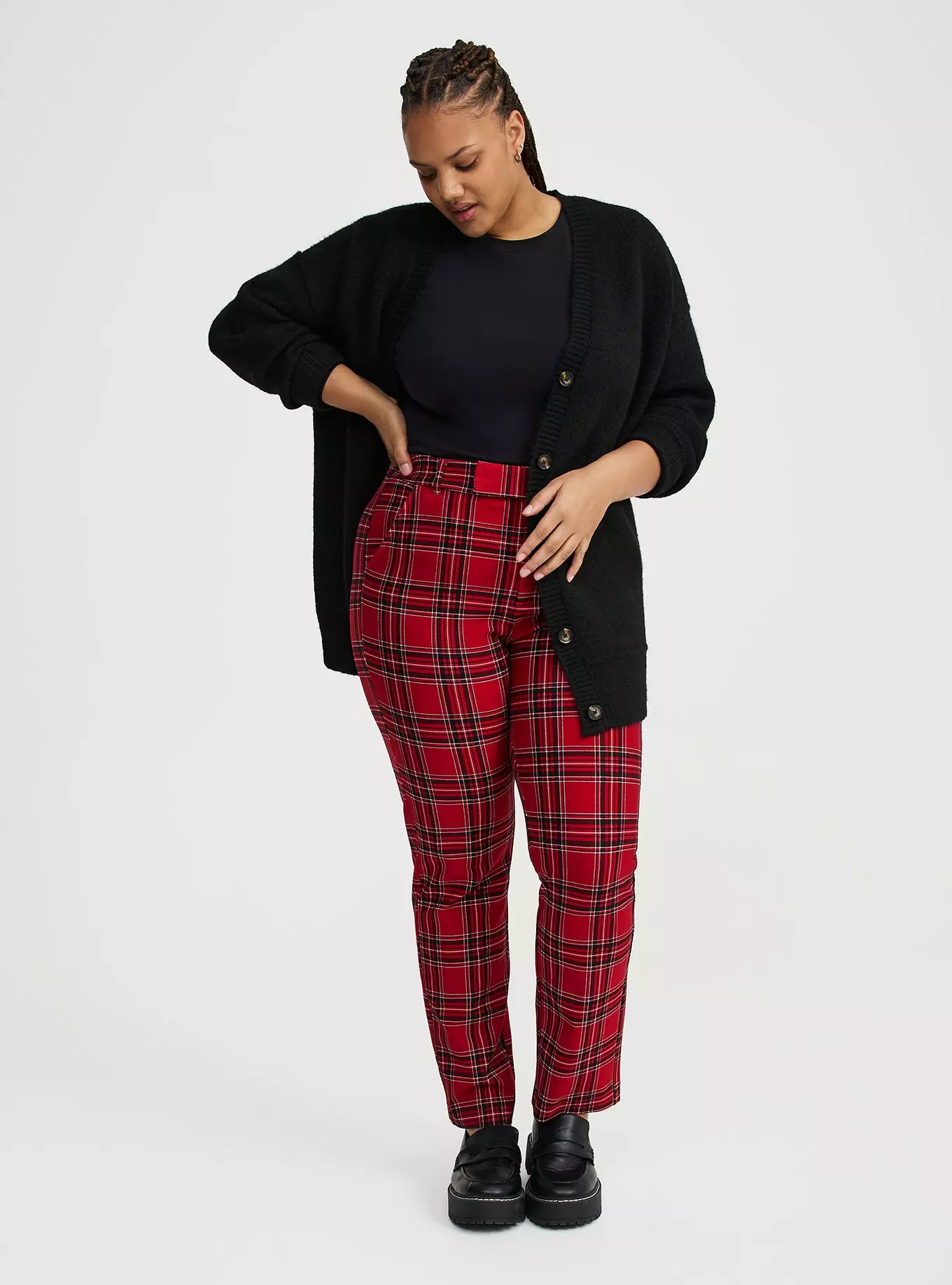 Vegan Cashmere V-Neck Cardigan