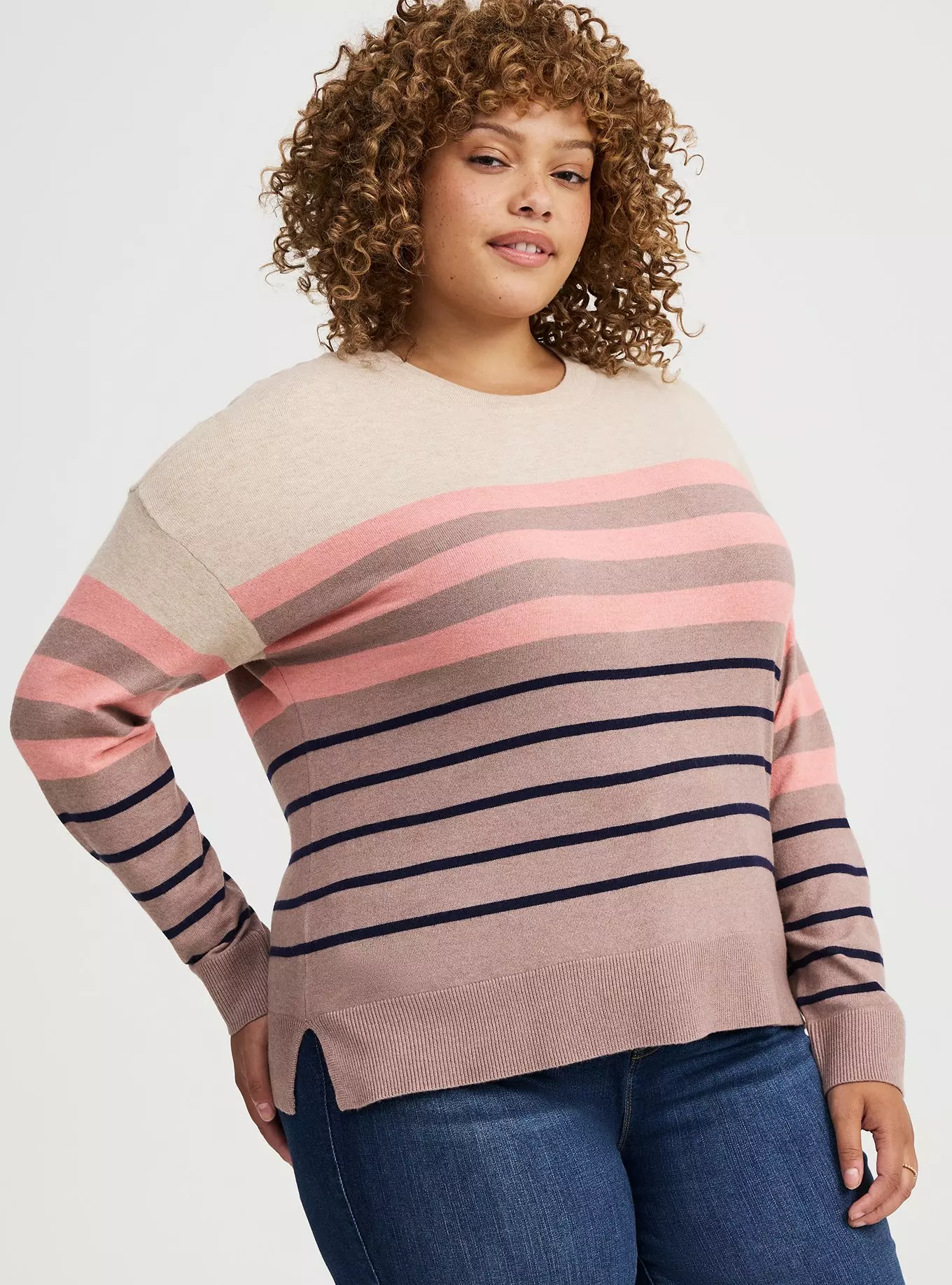 Luxe Cozy Crew Pullover Sweater