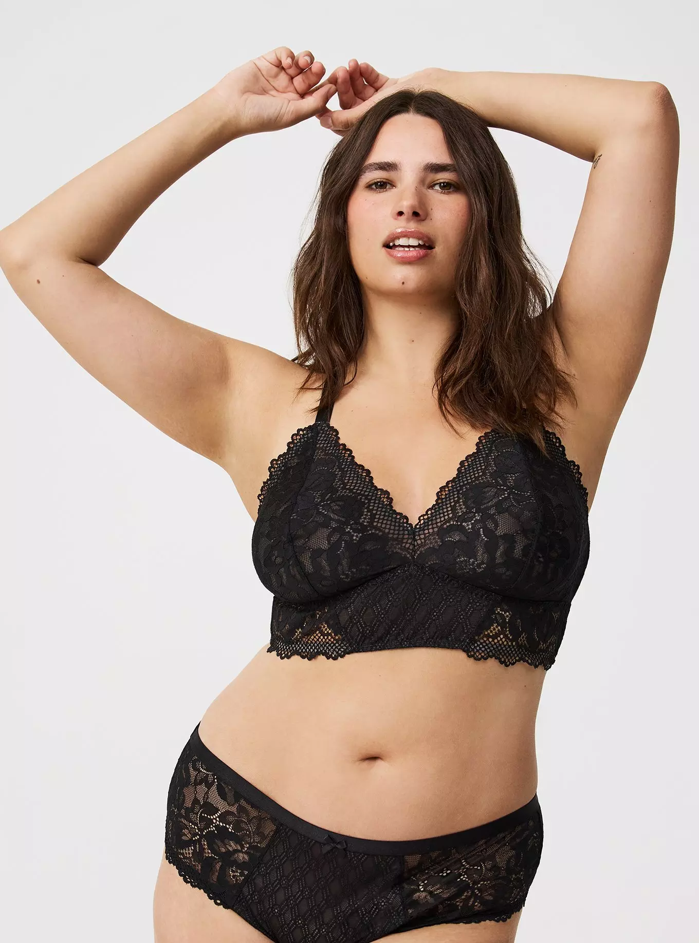 Unlined Bella Donna Lace Bralette