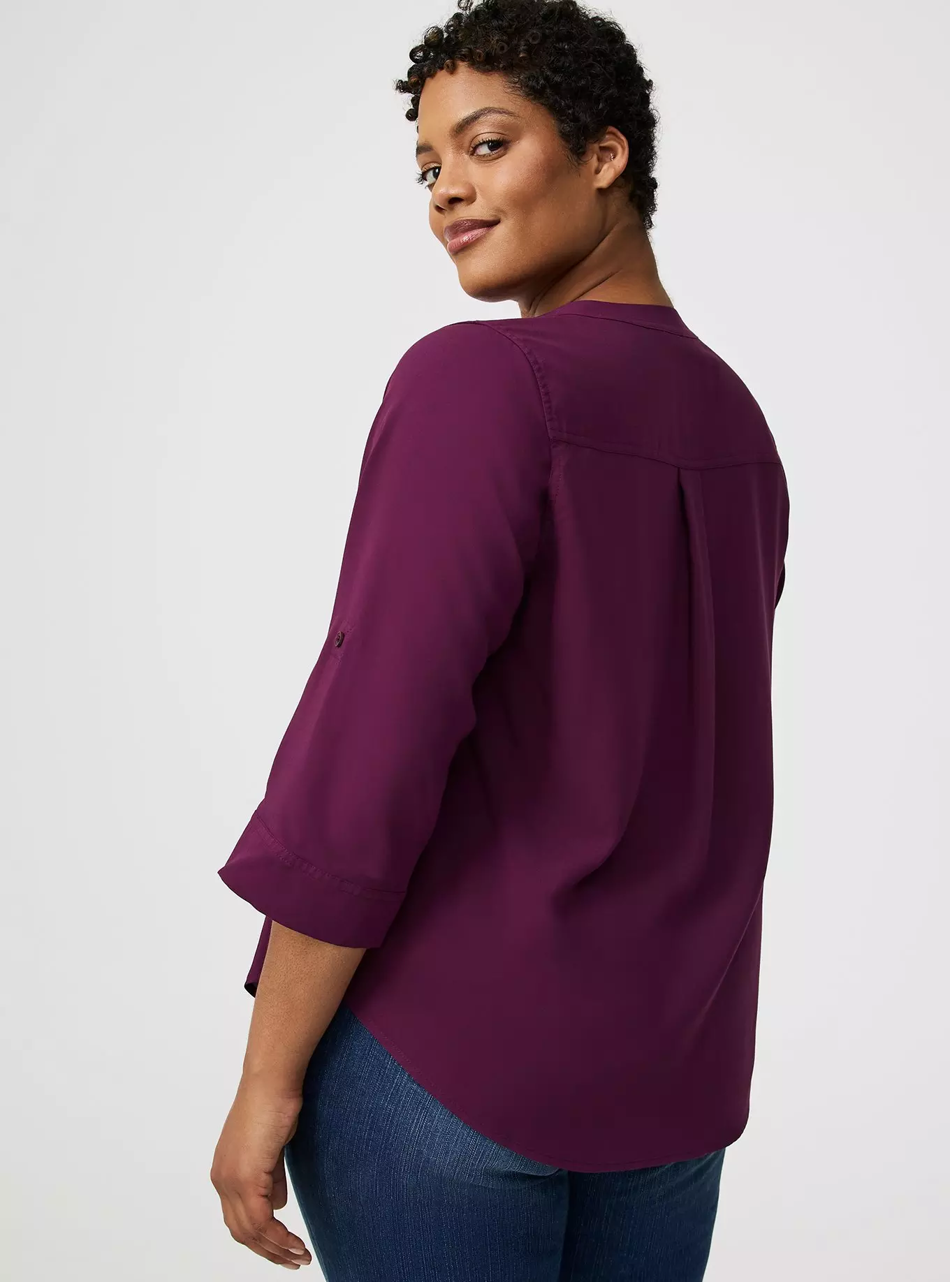 Harper Challis 3/4 Sleeve Top