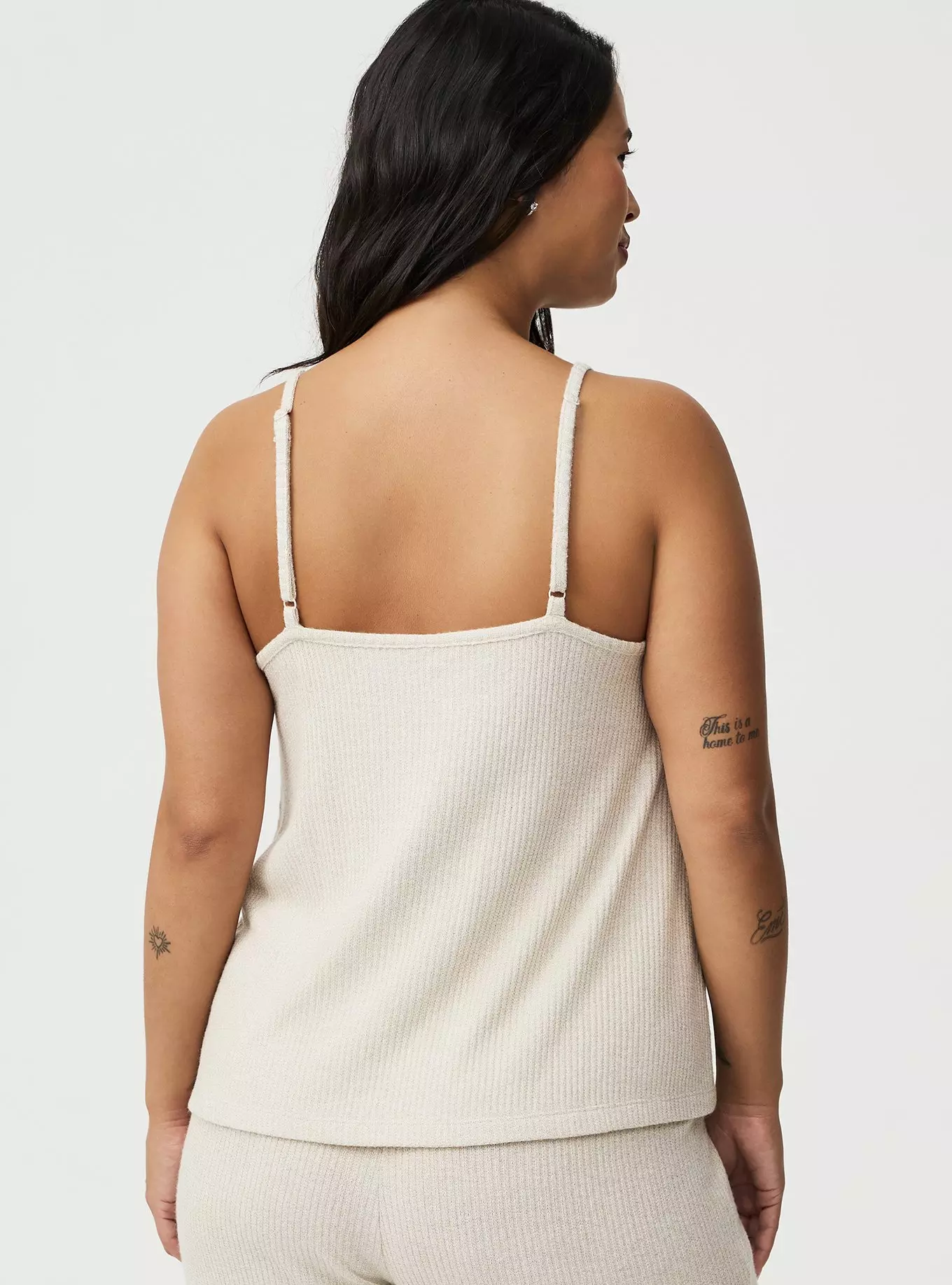 Shimmer Rib Sleep Tank