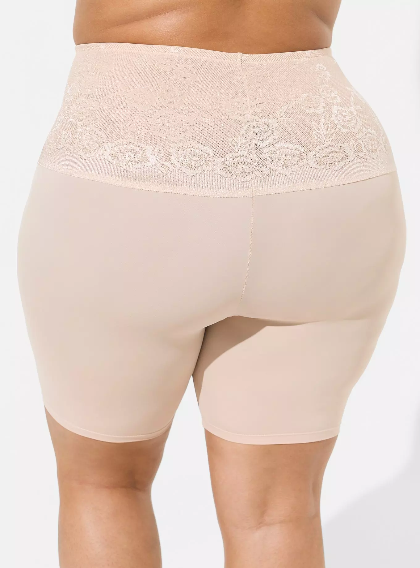 Black Microfiber 360° Smoothing High Waist Short
