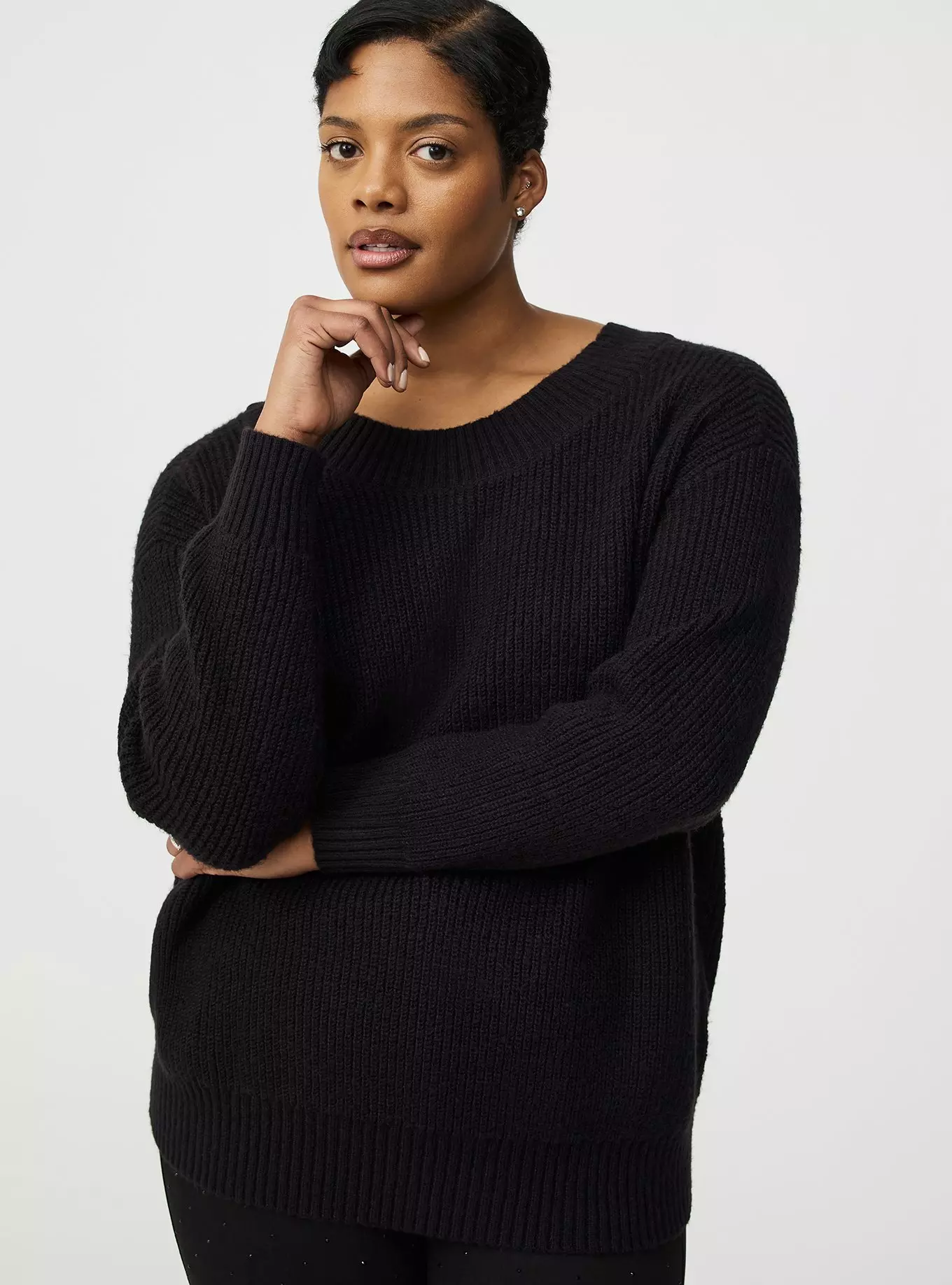 Back Bow Pullover Sweater