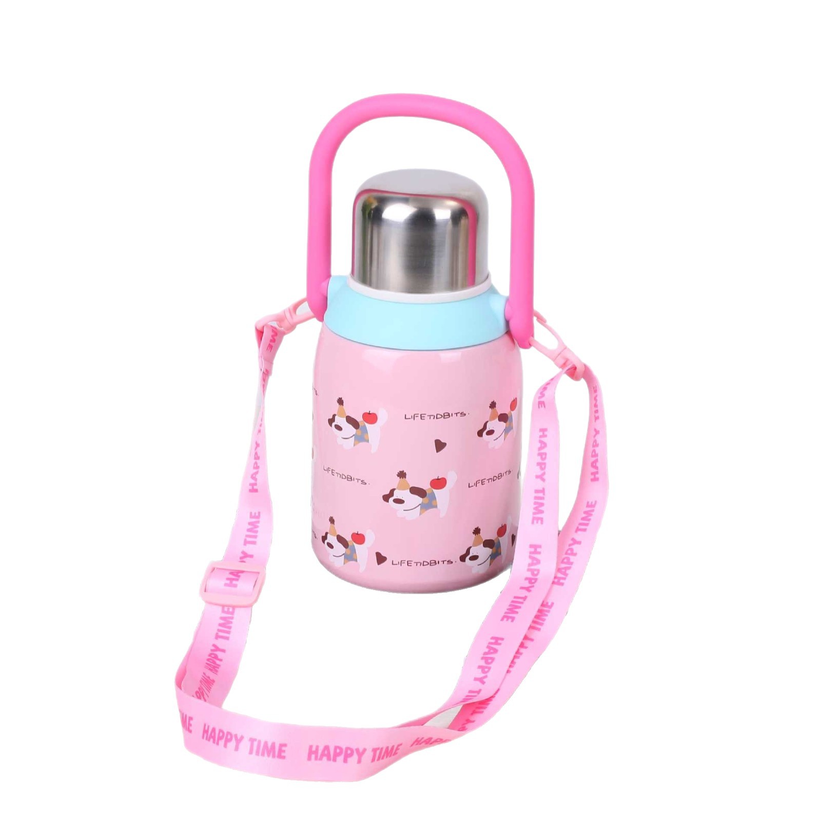 Dog-themed Insulated Water Bottle