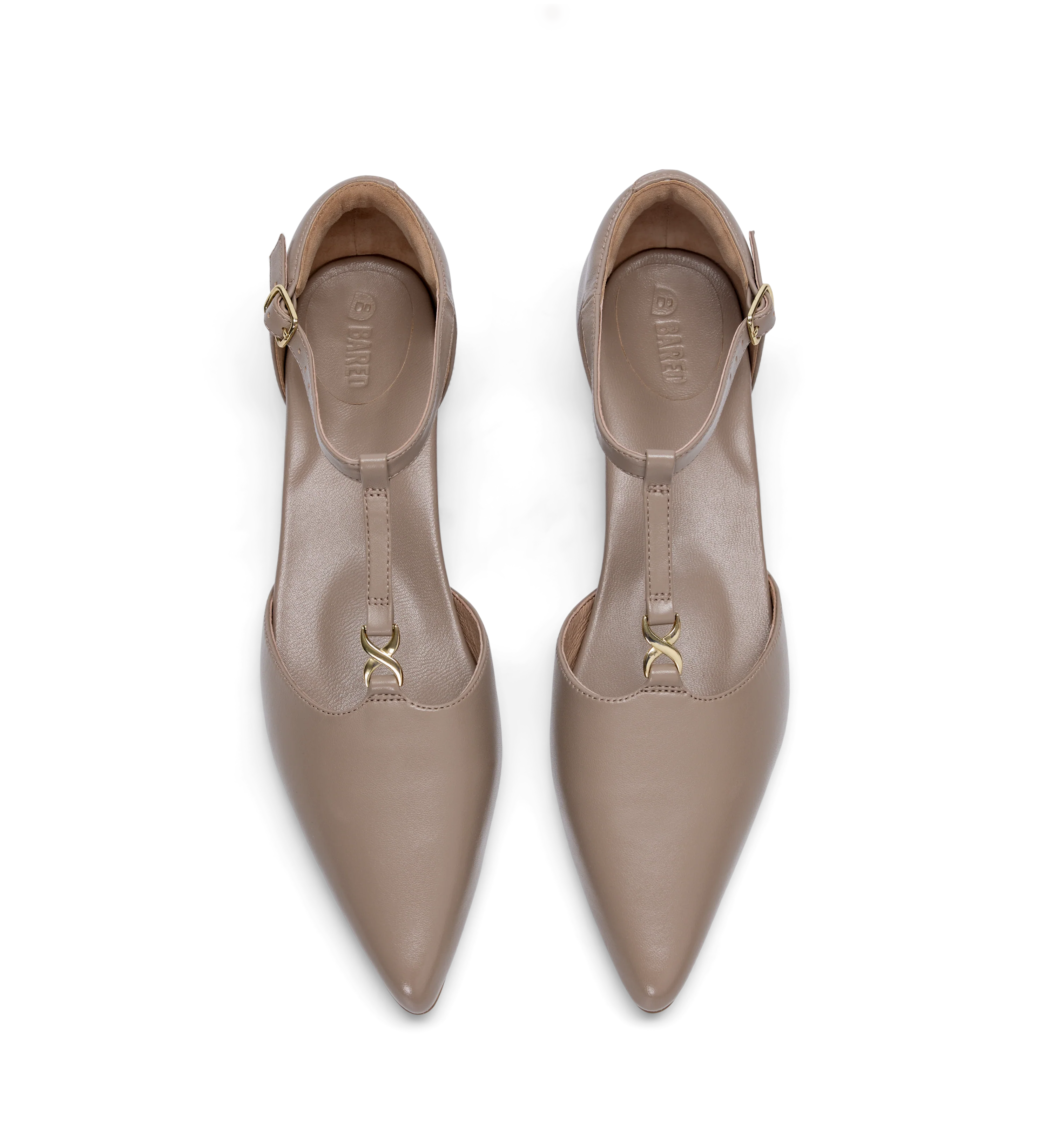 Avocet Donkey Leather & Hardware Flats