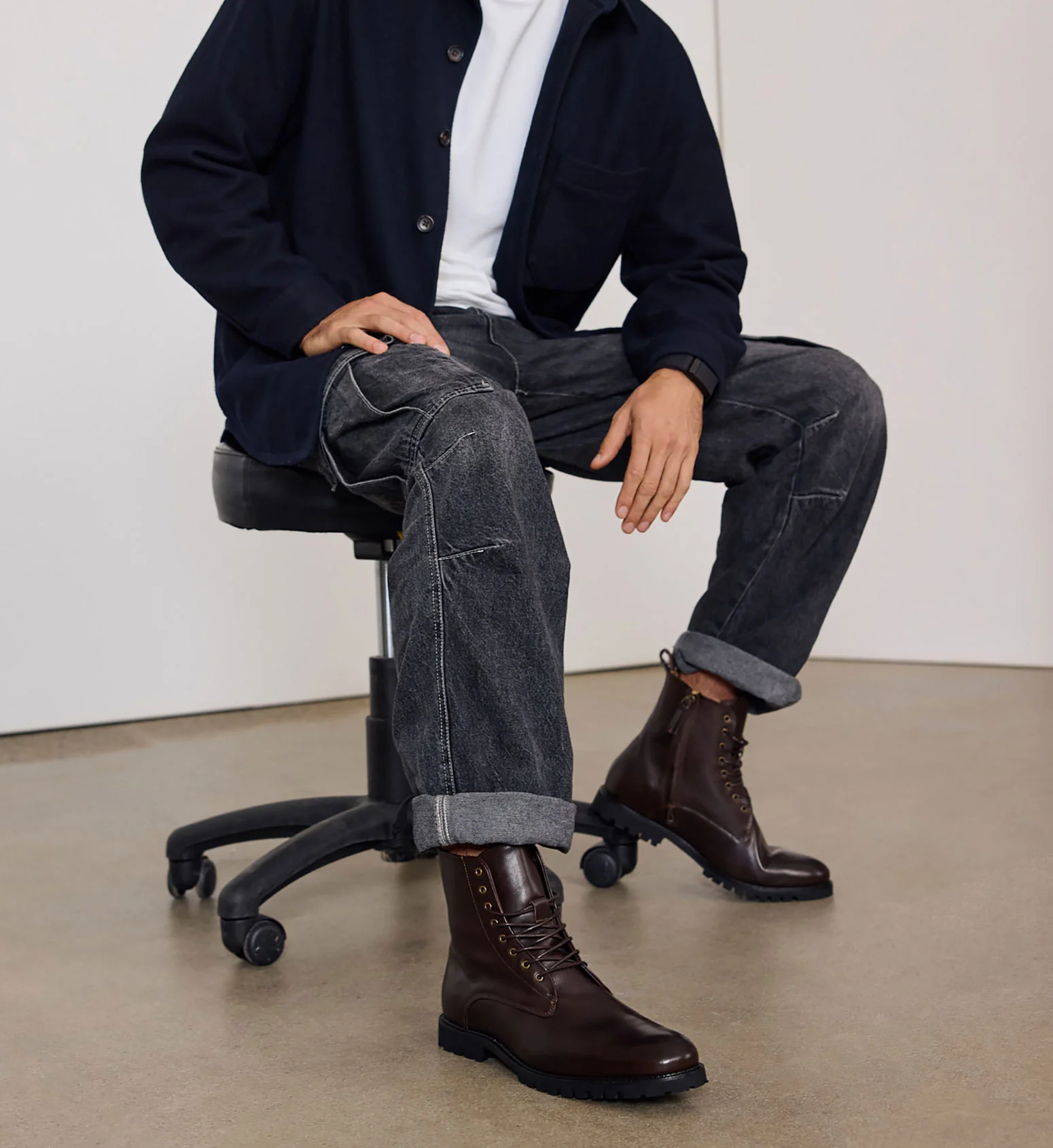 Selenium 2 Chocolate Leather Boots