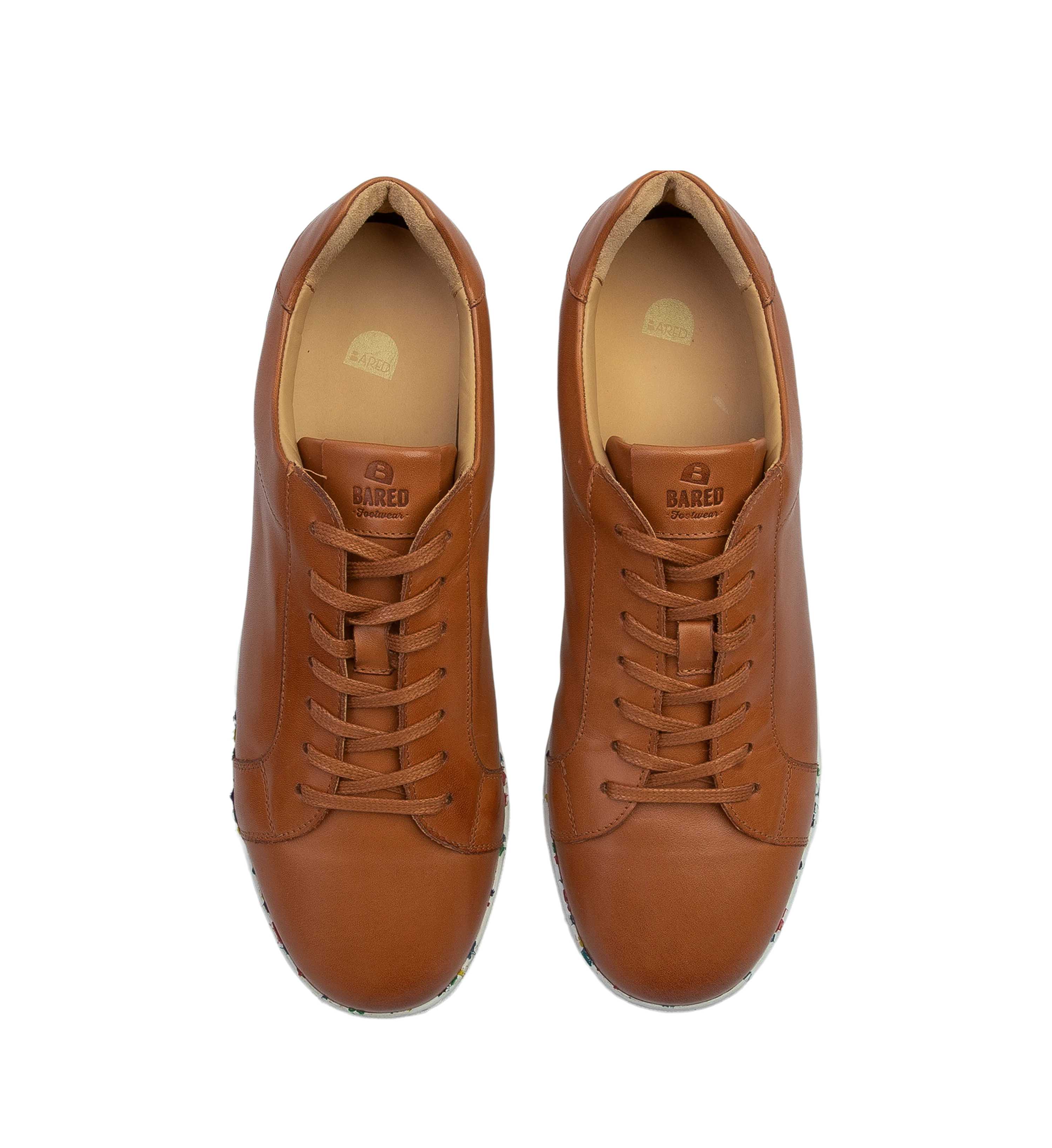 Strontium Cognac Leather Sneakers