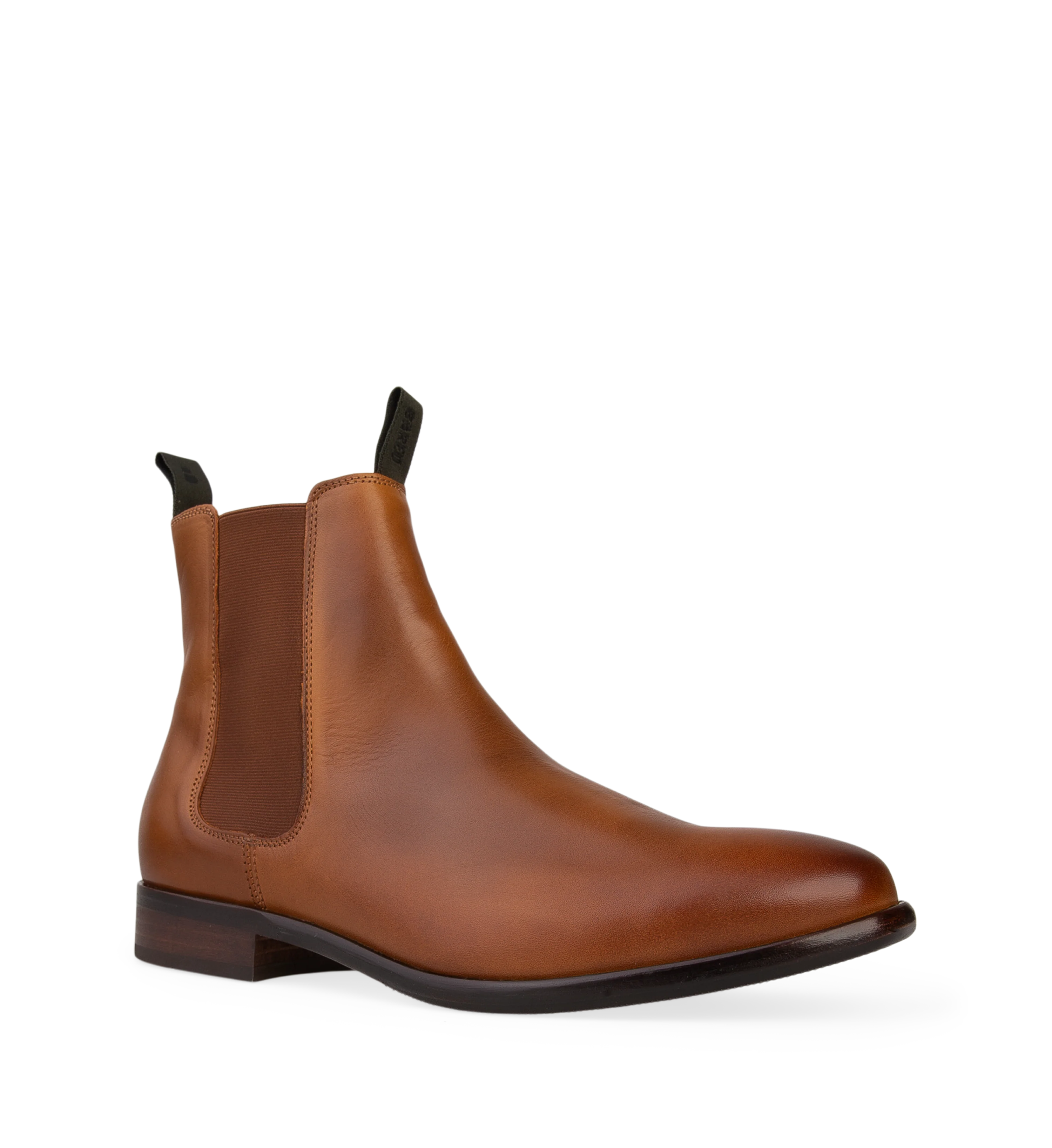 Thallium Tan Leather Boots