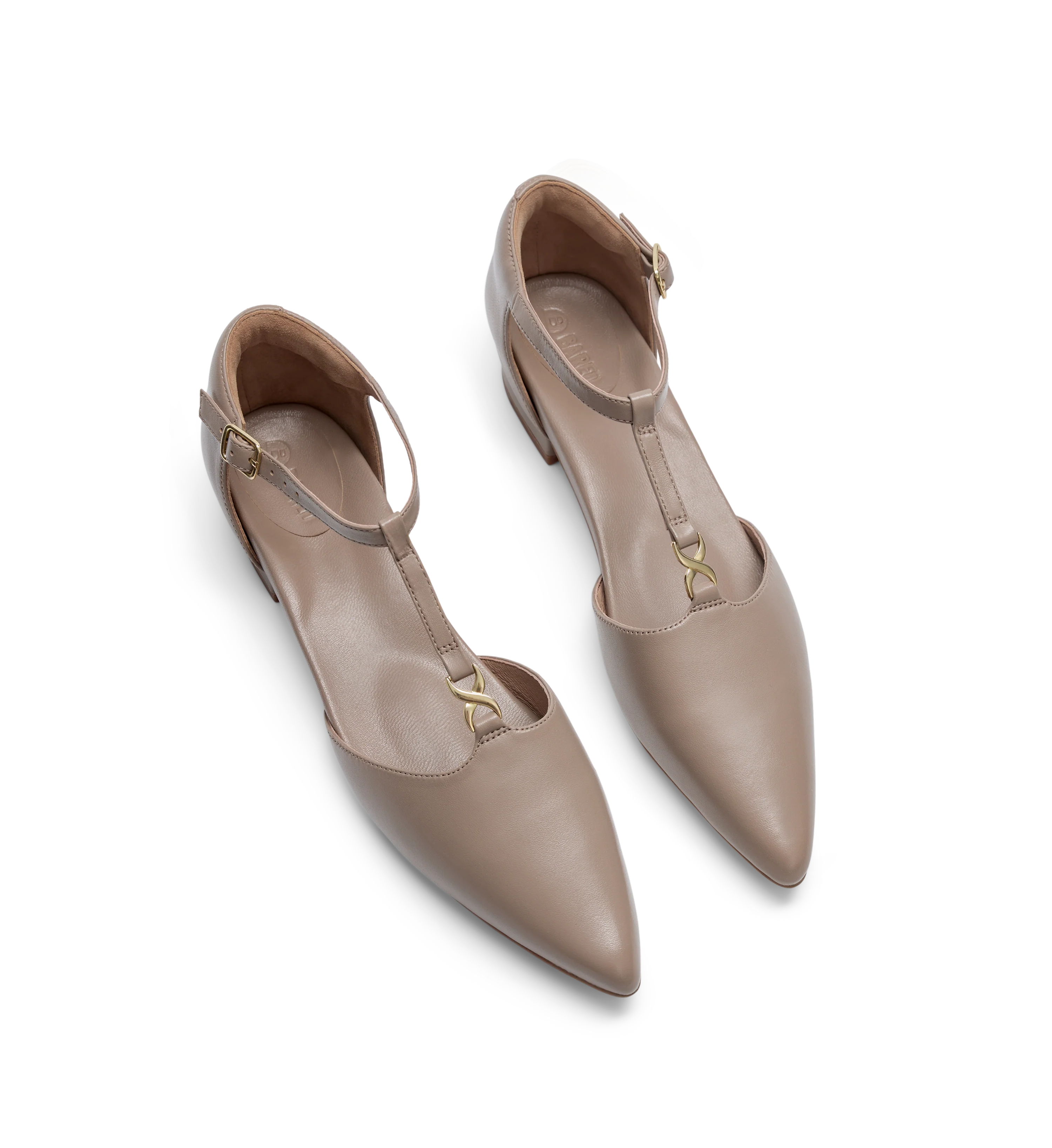 Avocet Donkey Leather & Hardware Flats