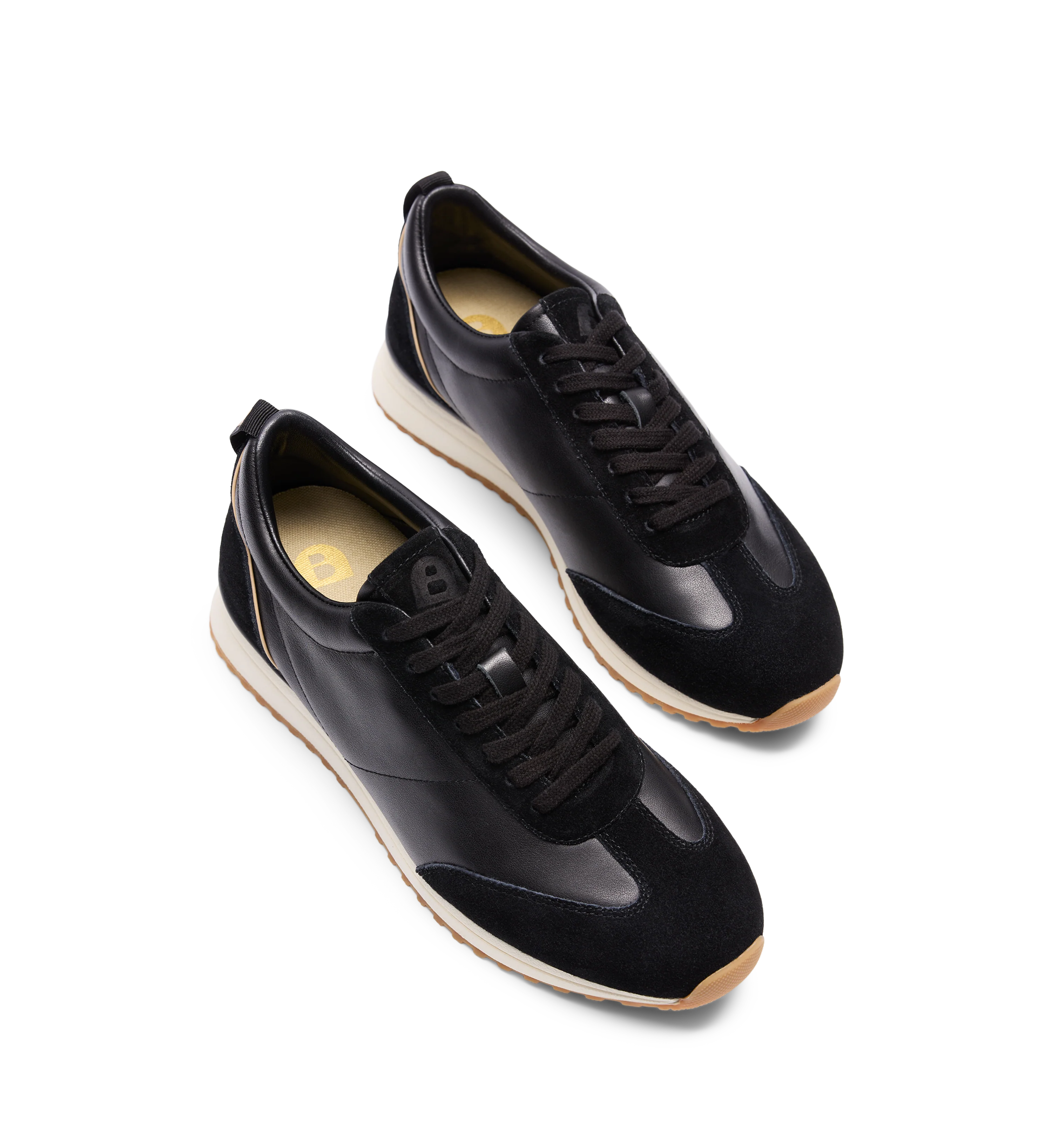 Saker 2 Black Leather Sneakers
