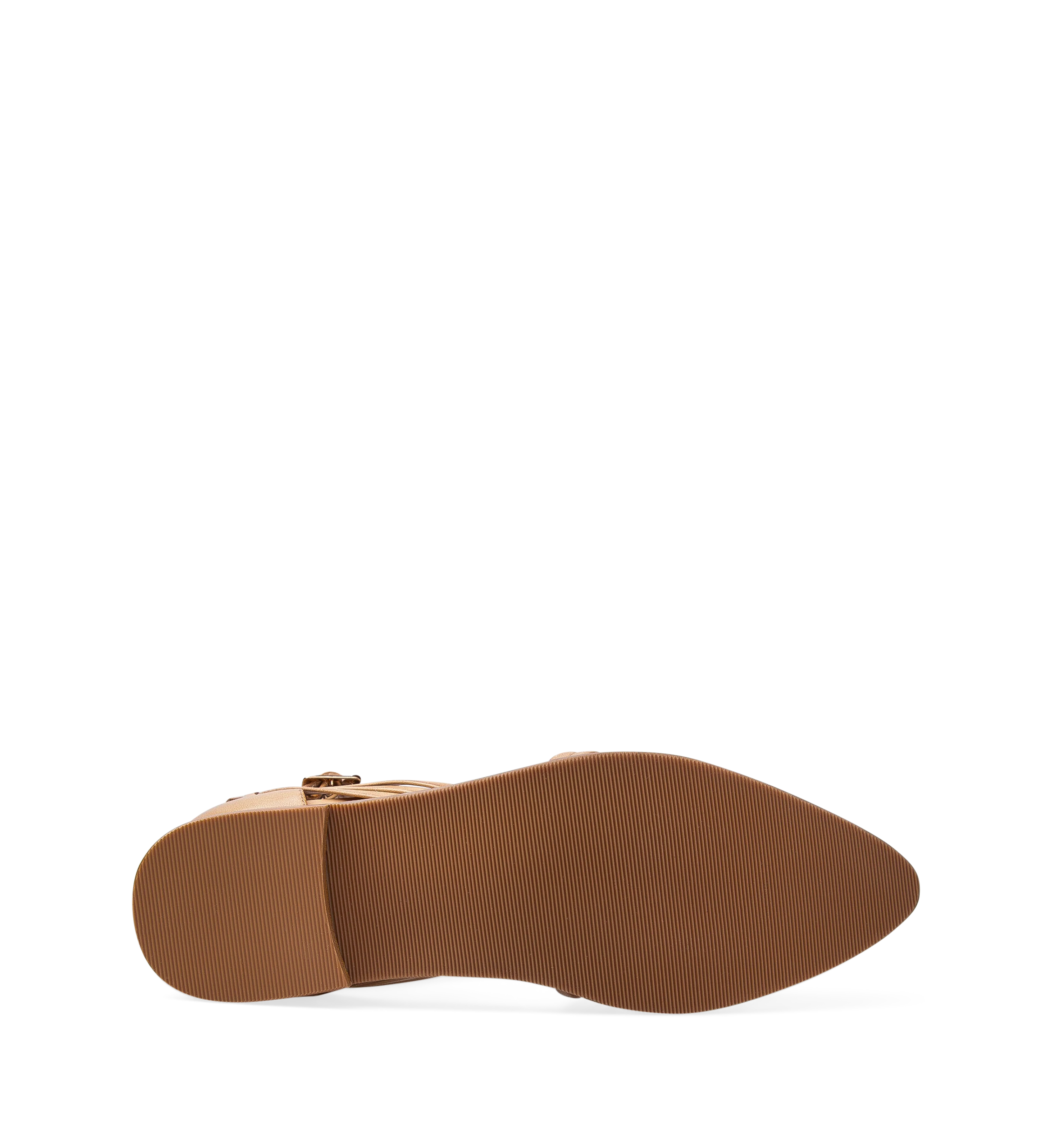 Honeyguide Tan Leather Woven Sandals