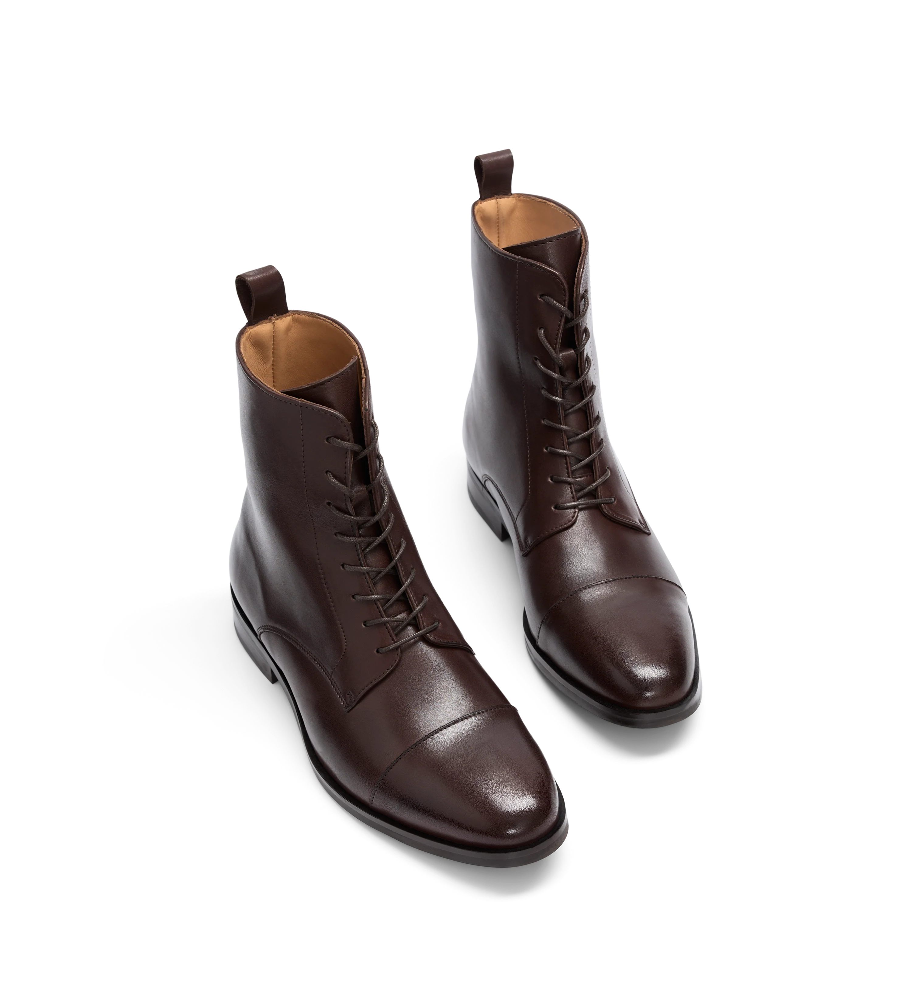 Nobelium Chocolate Leather Men's Boots