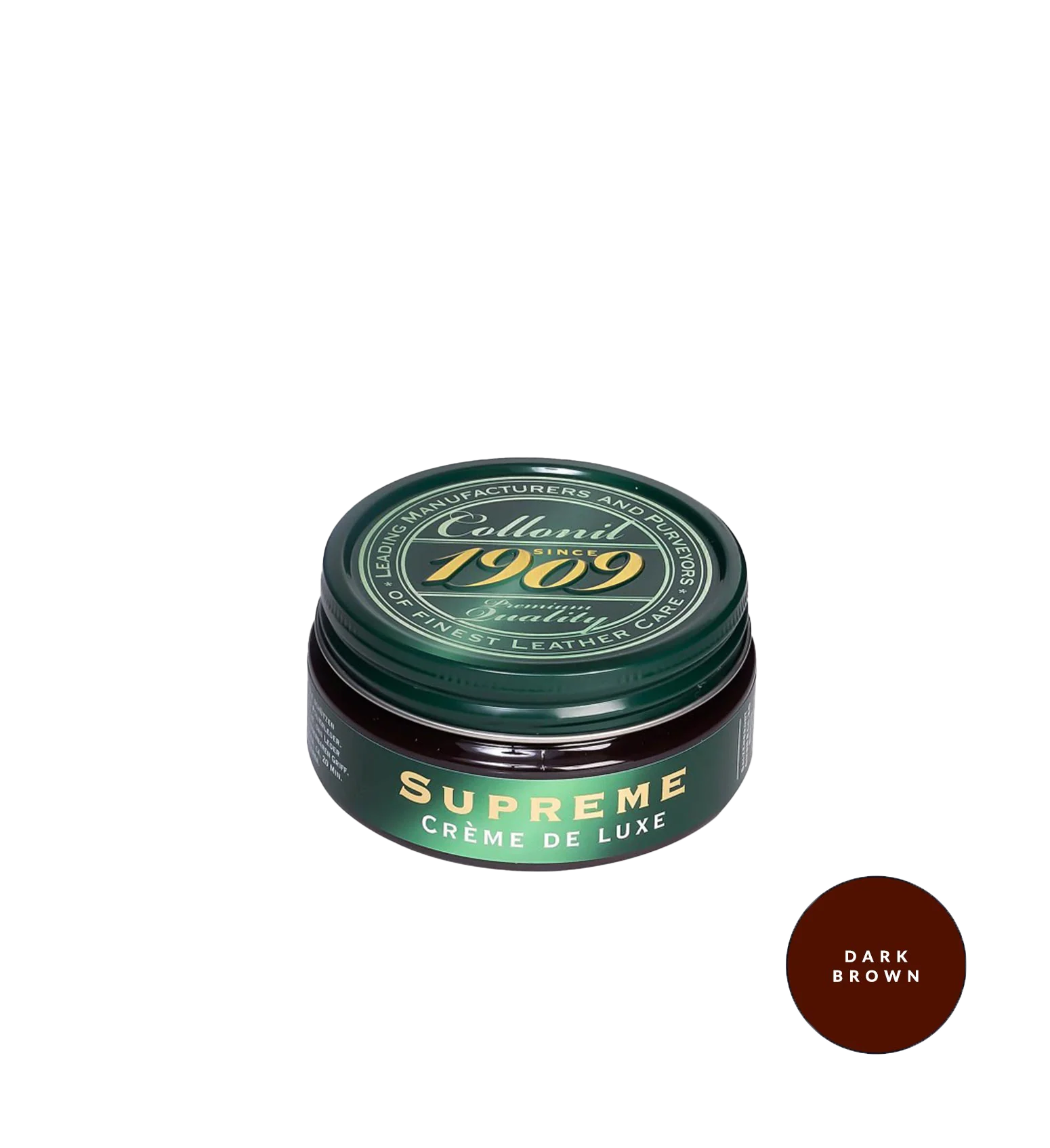 Collonil Supreme De Luxe Cream Dark Brown Leather Care