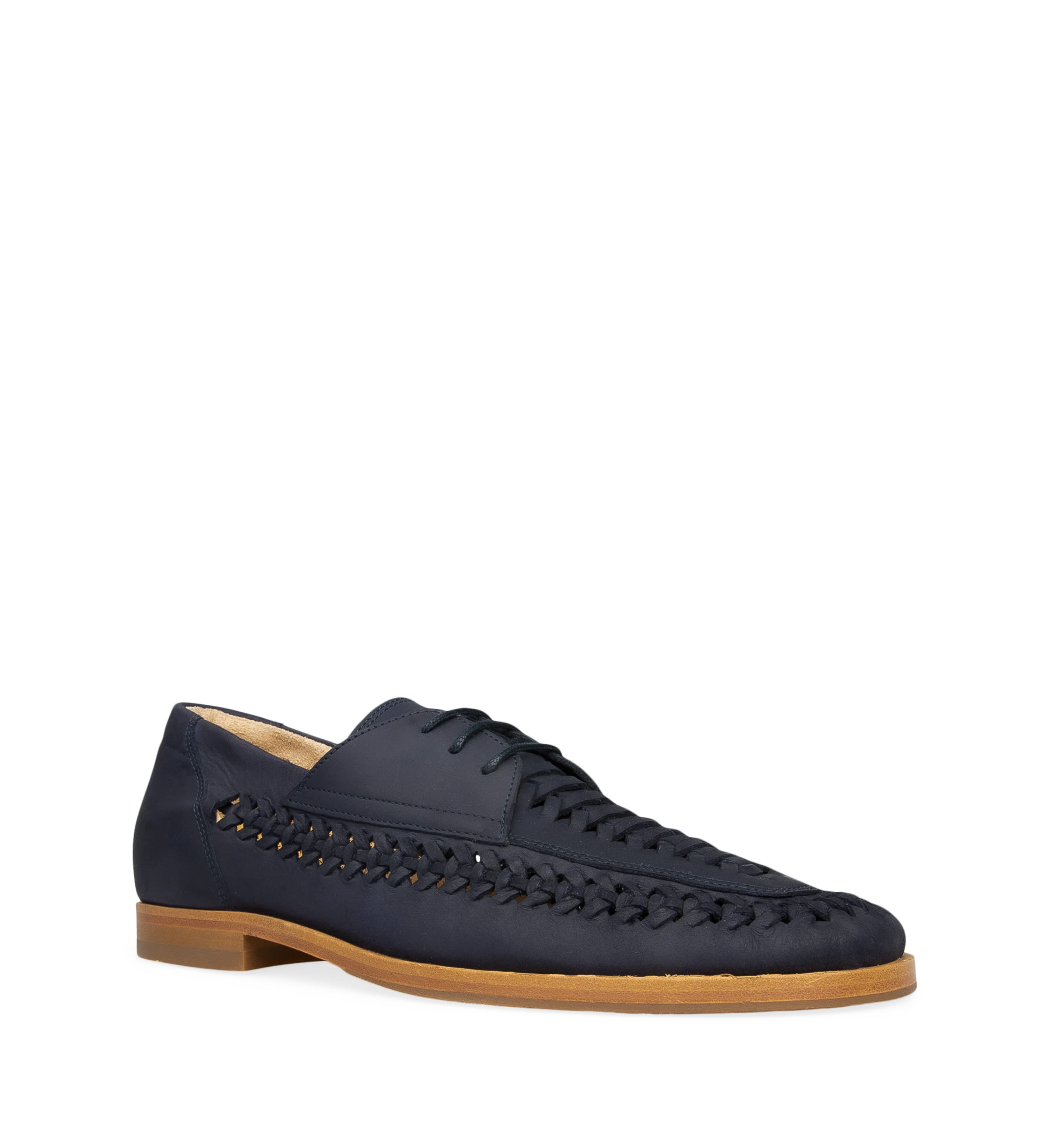 Curium Navy Nubuck Boat Shoes