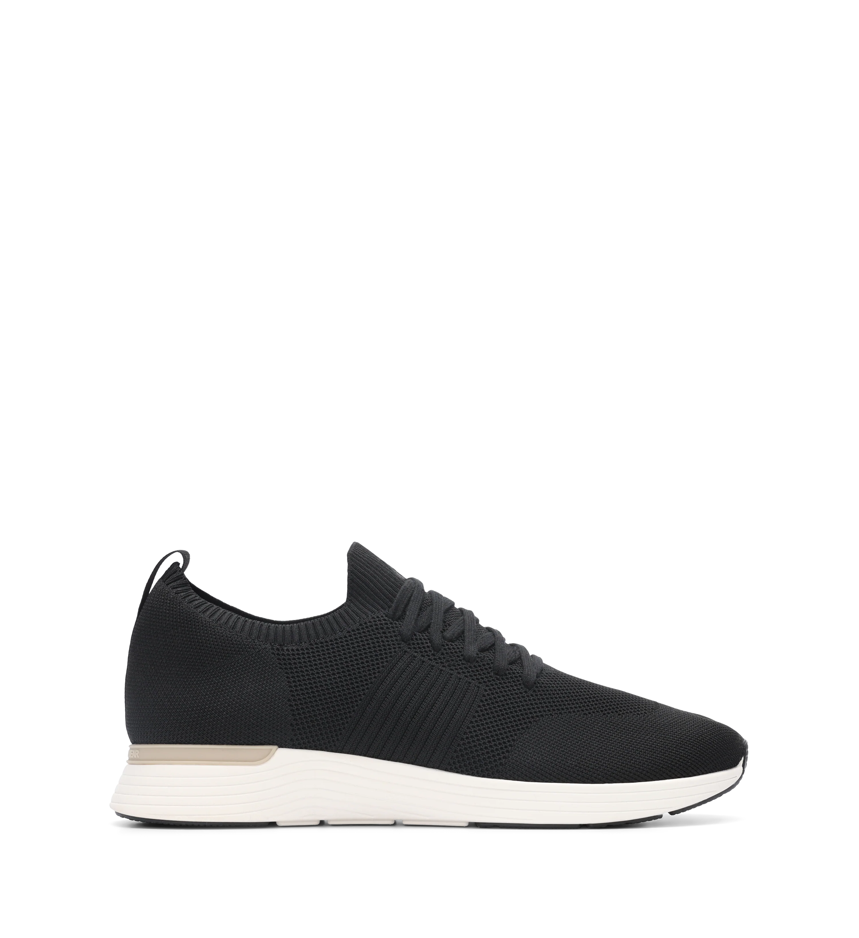 Jinzo Black Knit Sneakers