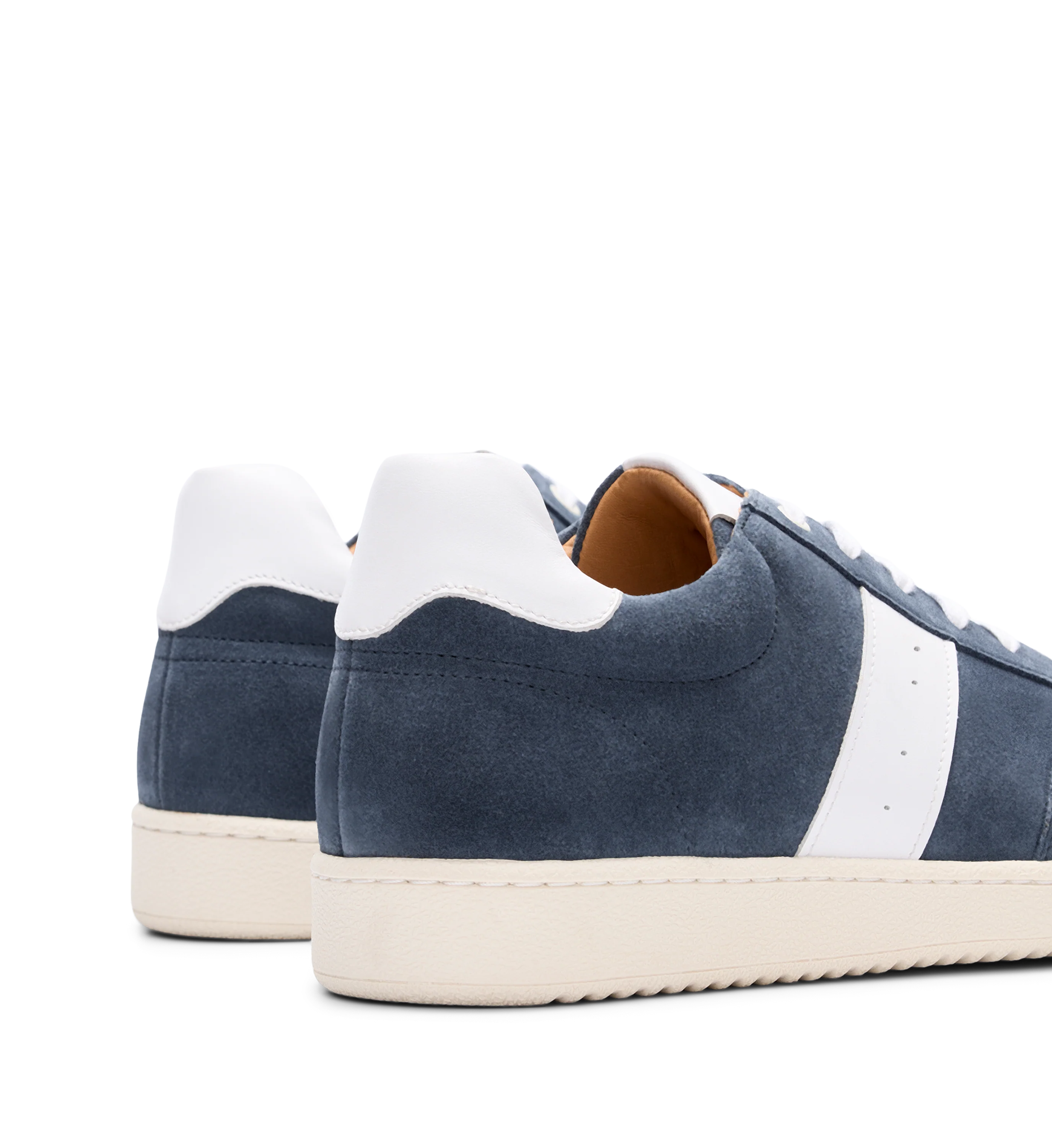 Holmium Slate Blue Suede Men's Sneakers