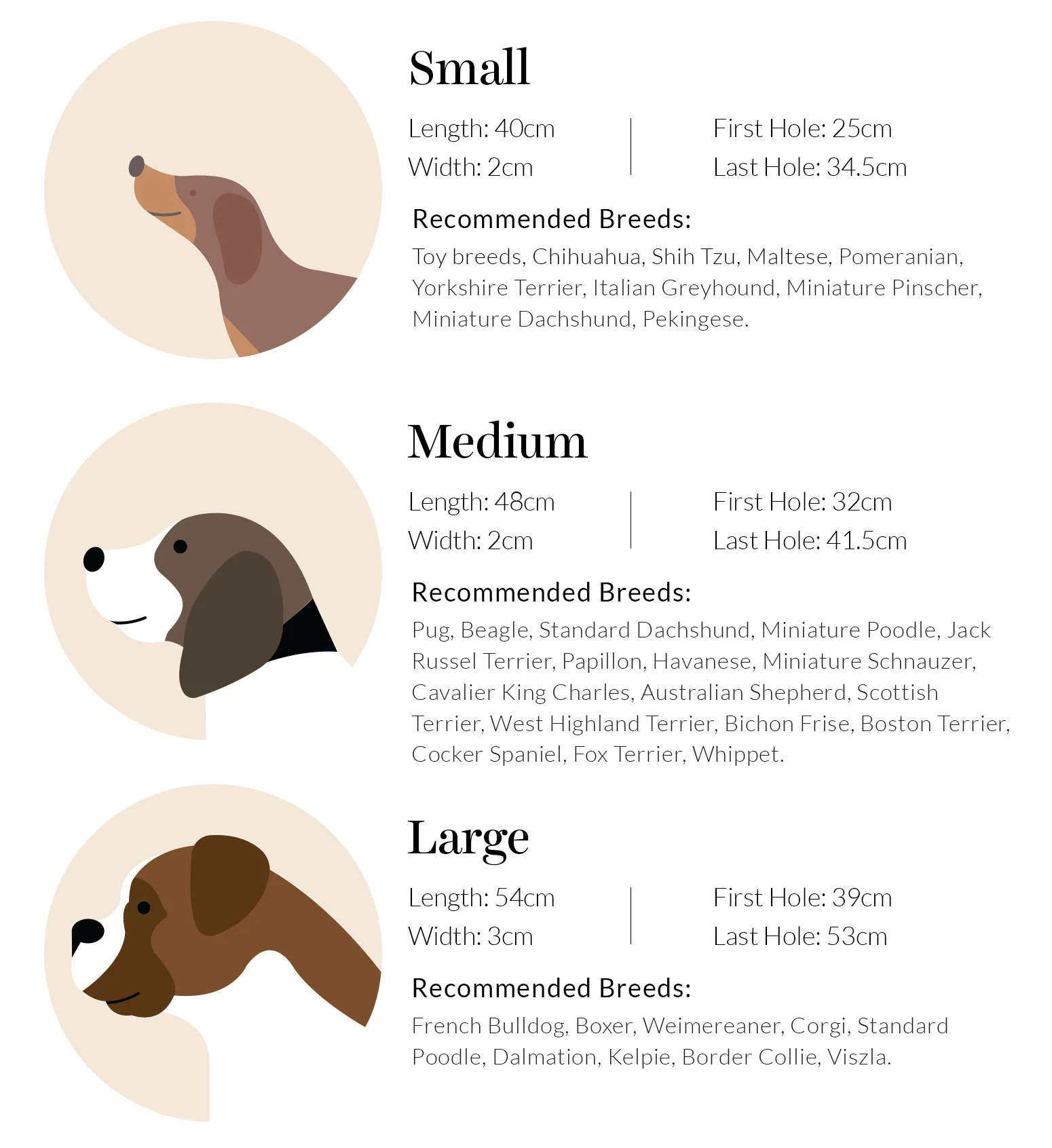 Dog Collar Chocolate Leather