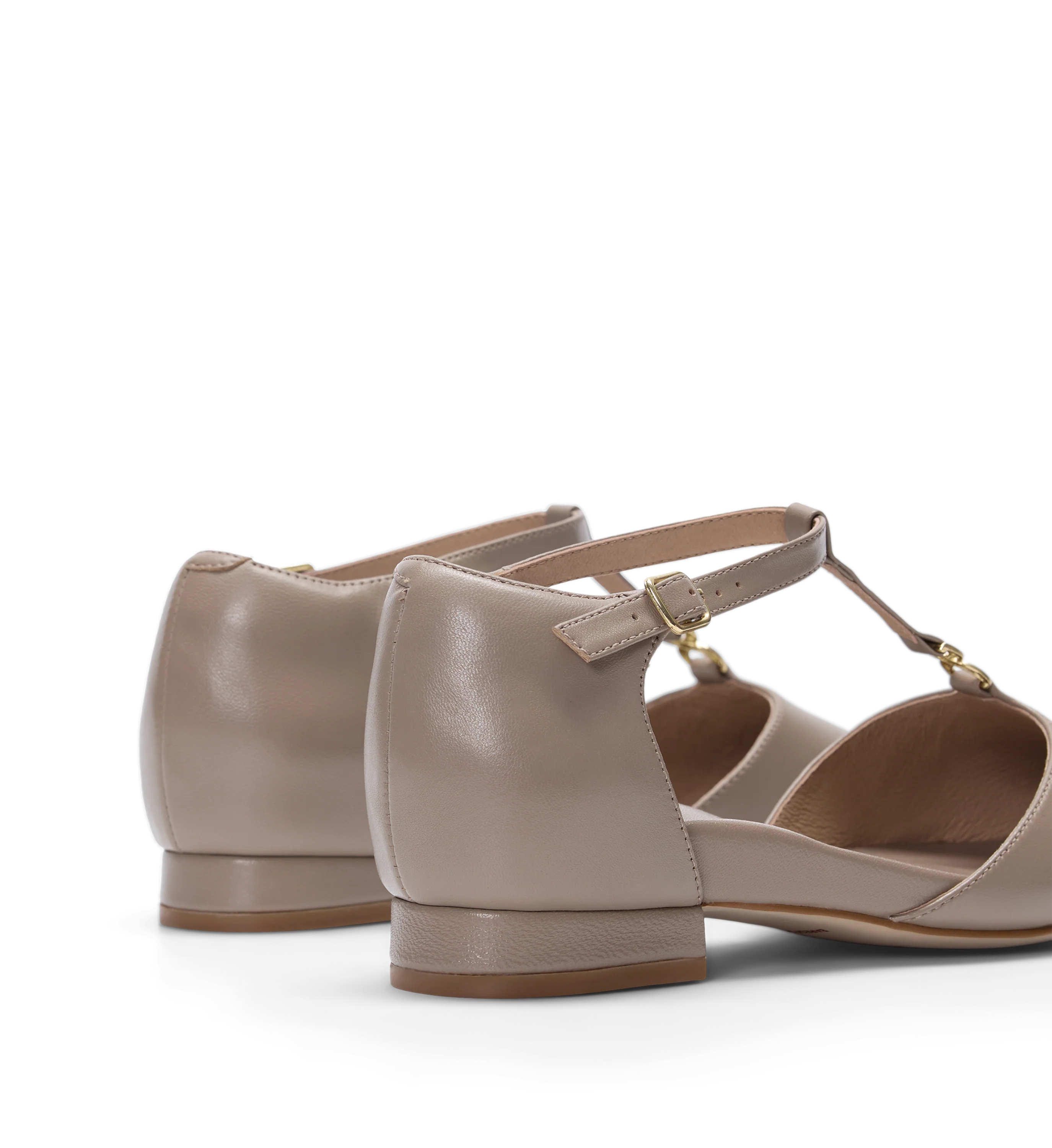 Avocet Donkey Leather & Hardware Flats