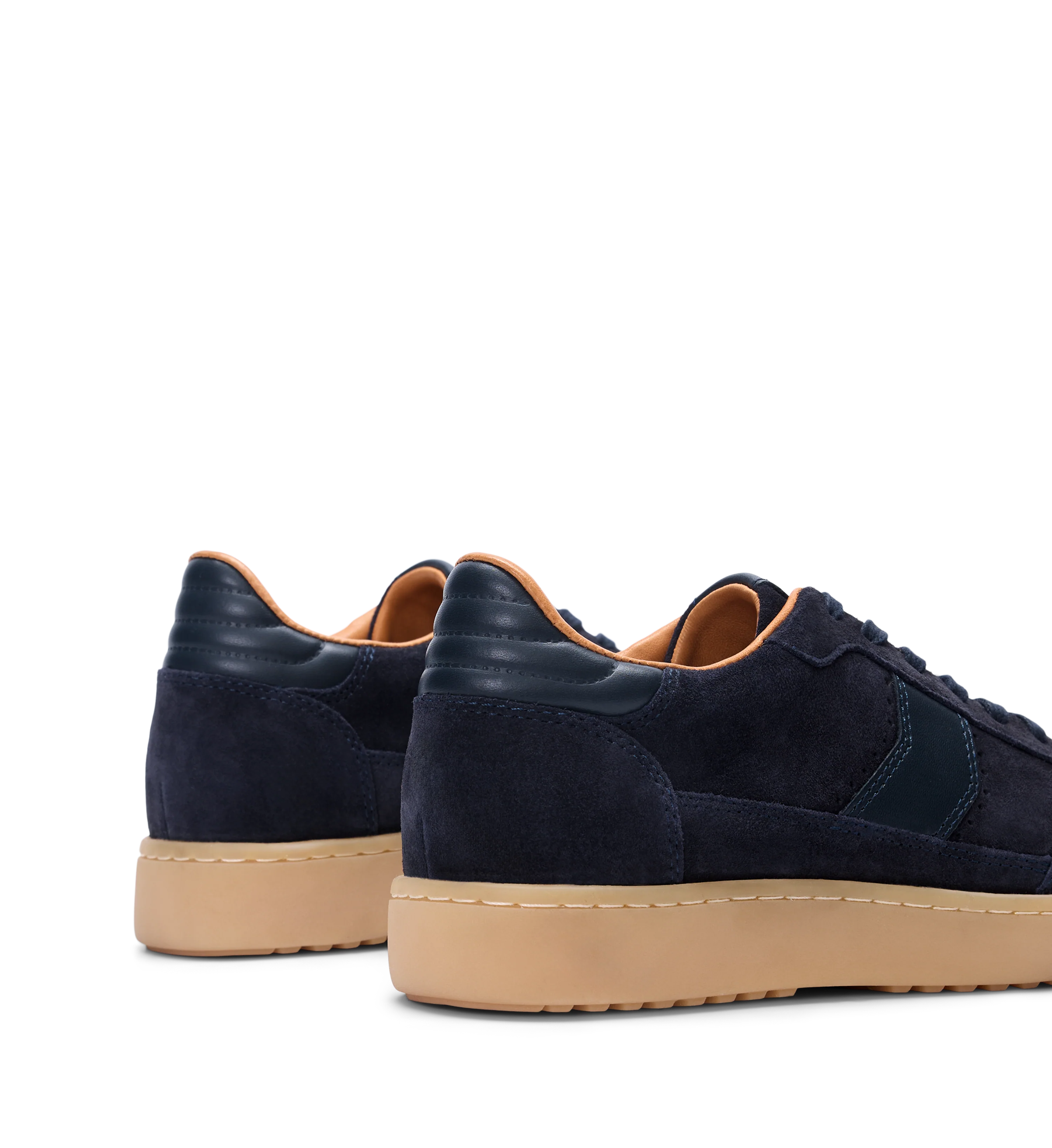 Amakihi Navy Suede & Leather Sneakers