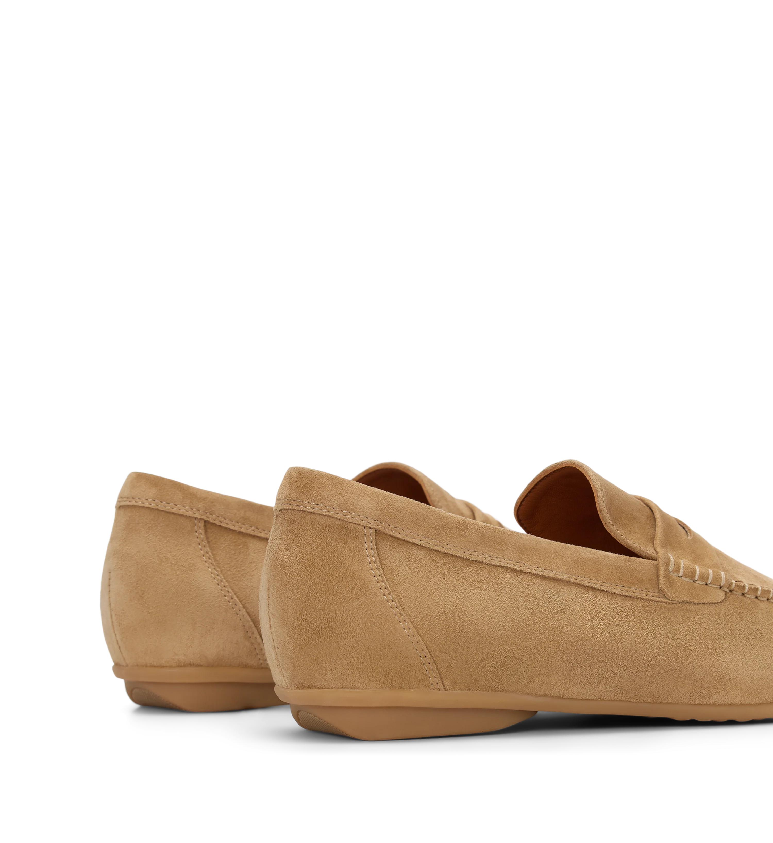 Hobby Sand Suede Loafers