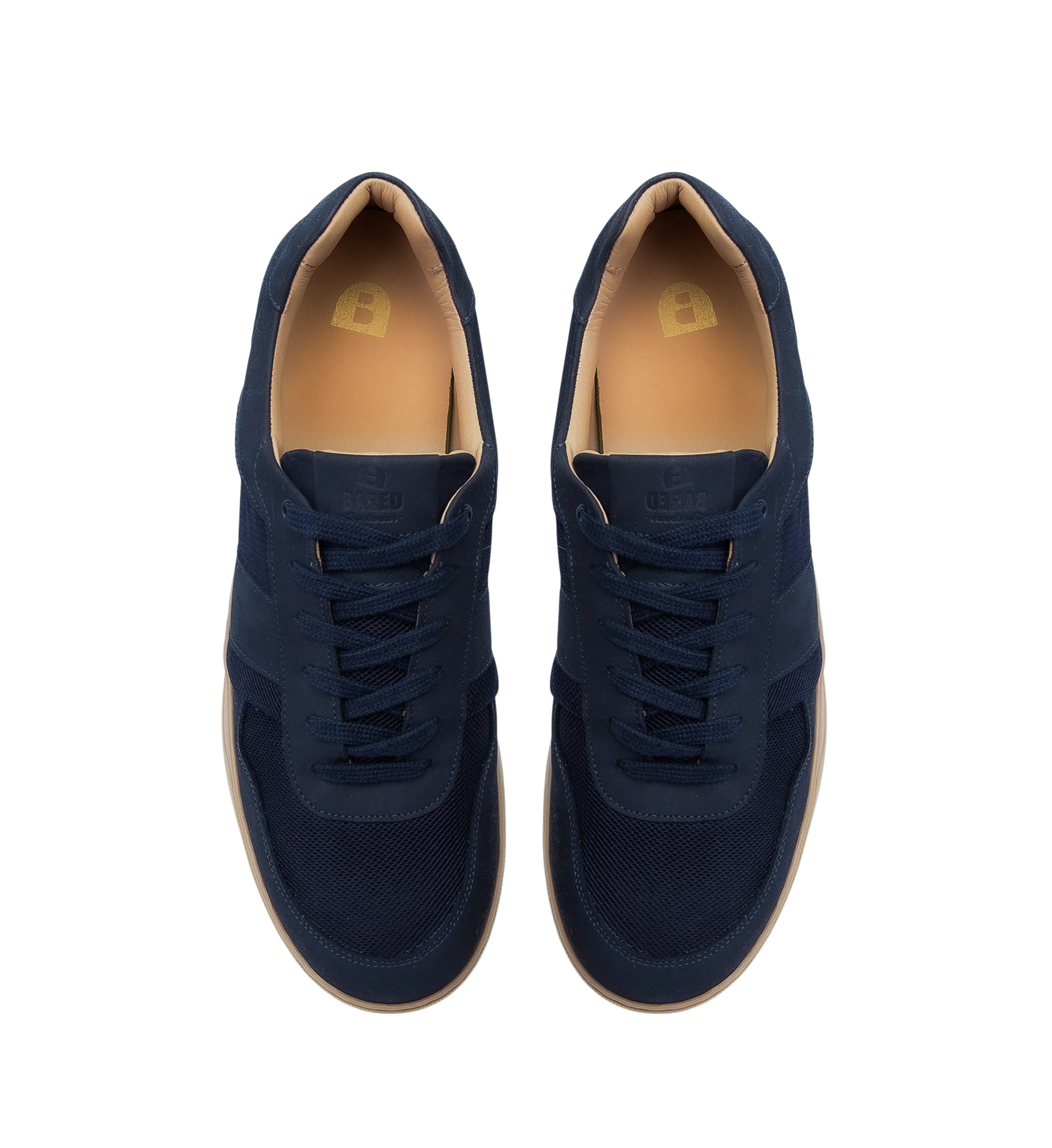 Caesium Navy Nubuck & Mesh Sneakers