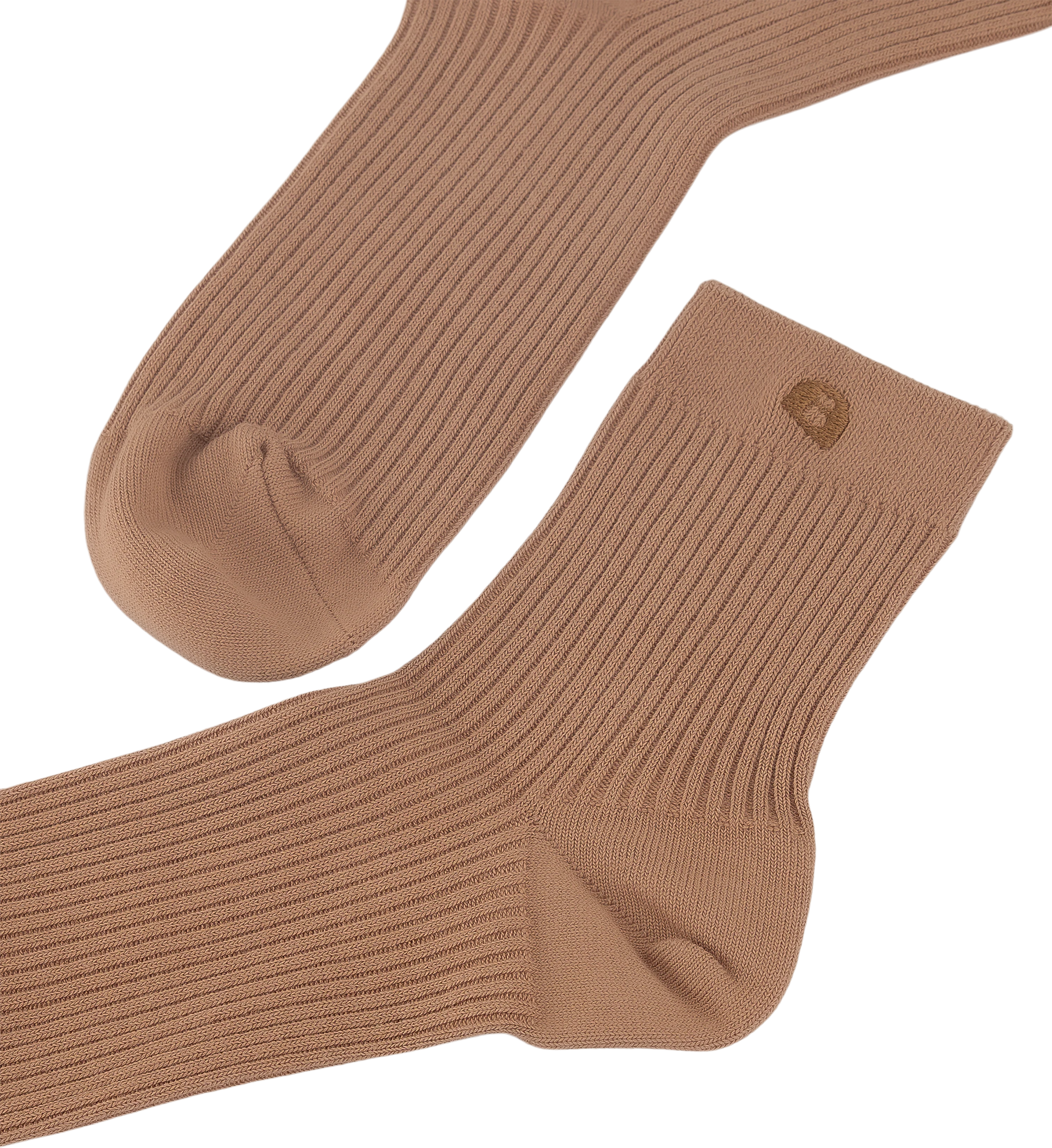Womens Sneaker Socks 2pk Terracotta Cotton Blend