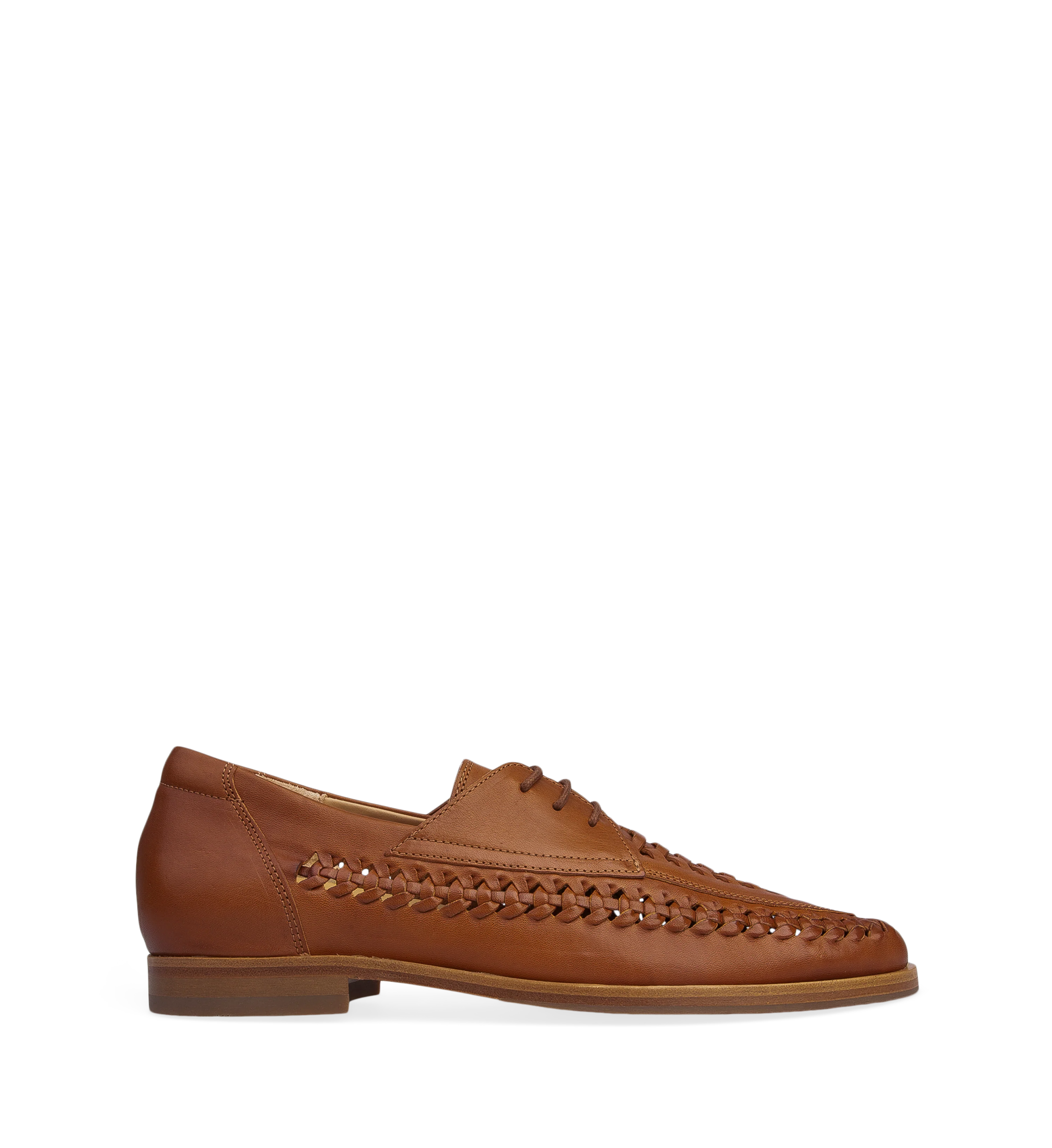 Curium Burnished Tan Leather Boat Shoes