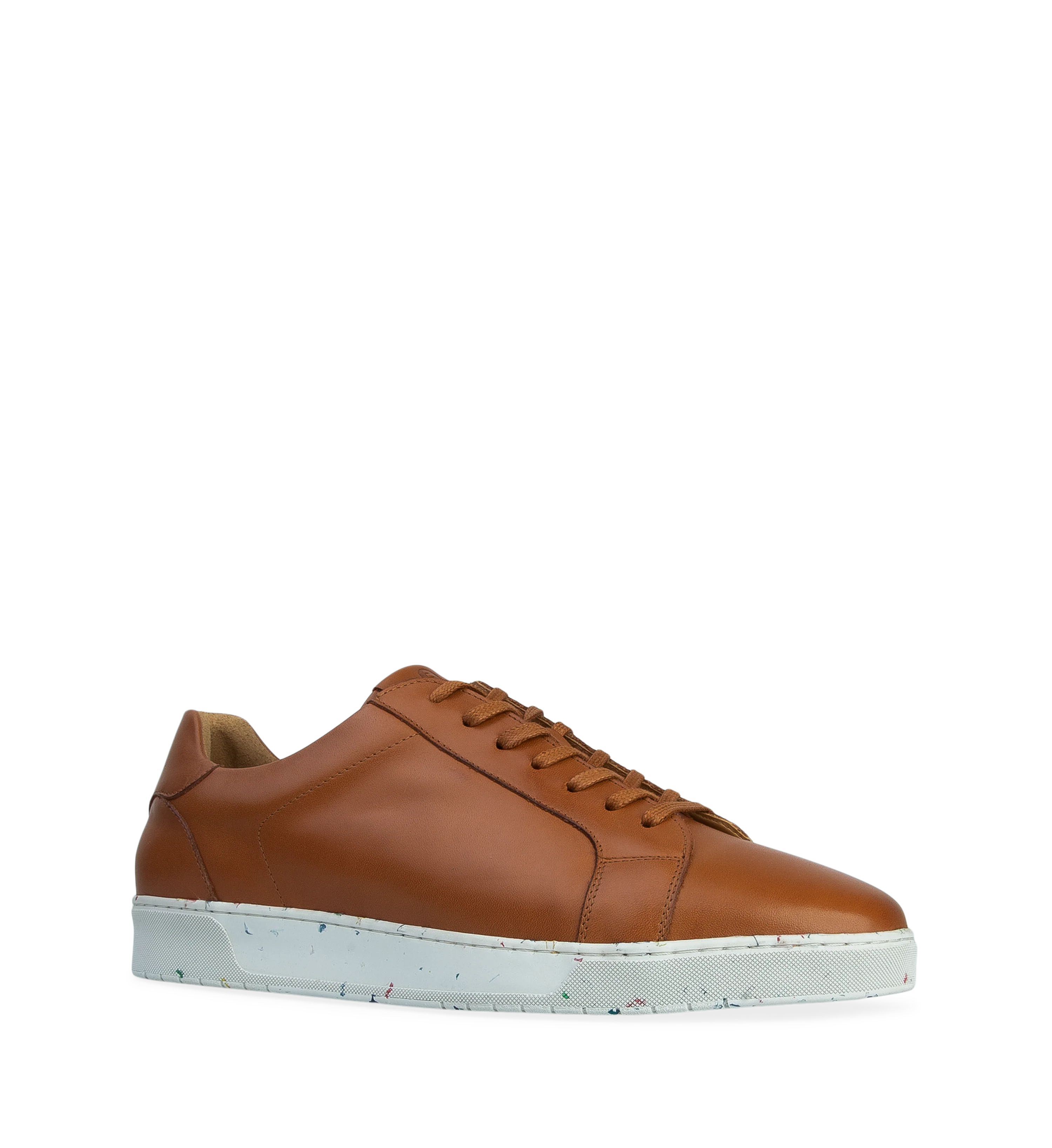 Strontium Cognac Leather Sneakers