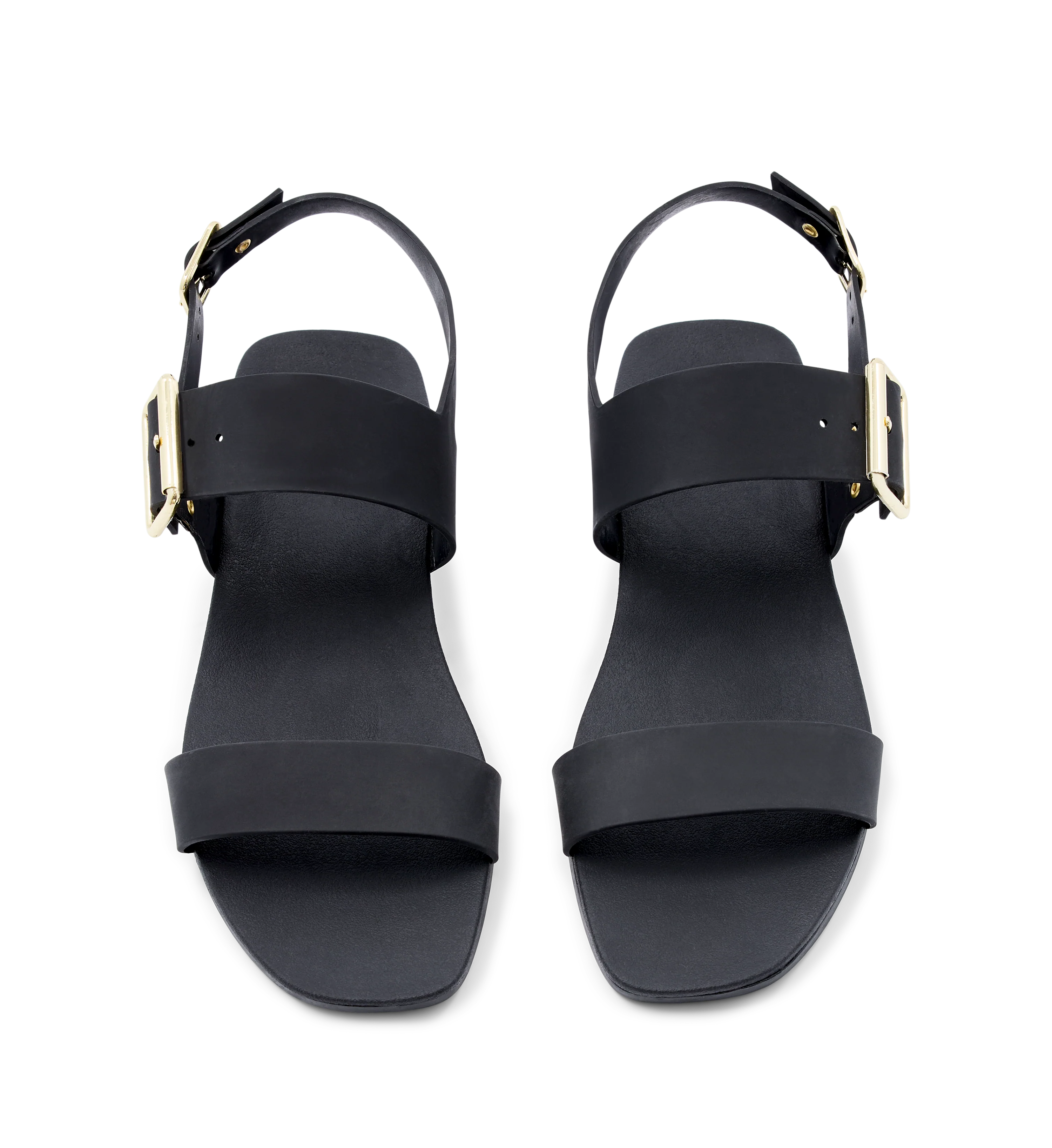 Sanderlings Midnight Rubber Flat Sandals