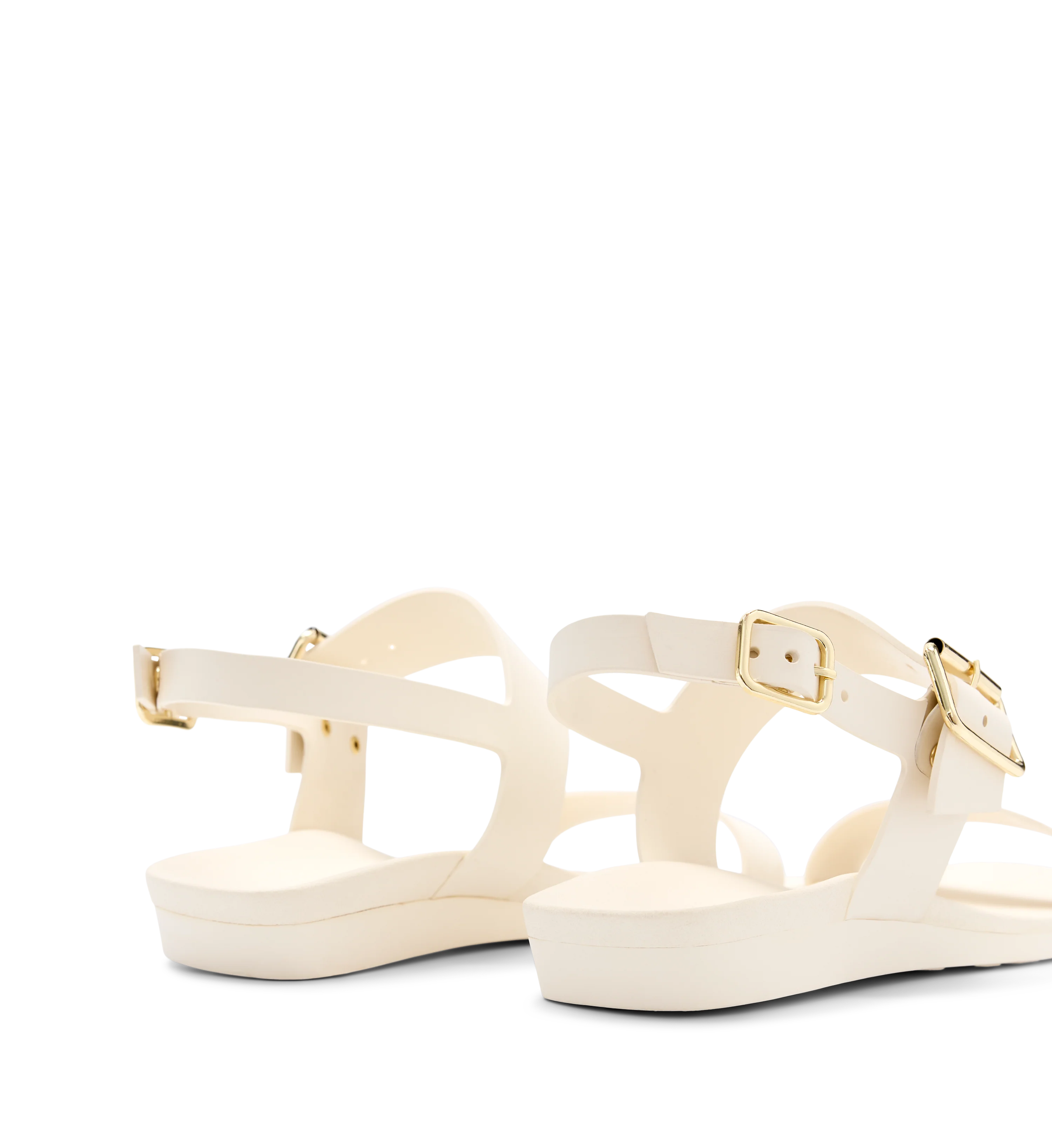 Sanderlings Coconut Rubber Flat Sandals